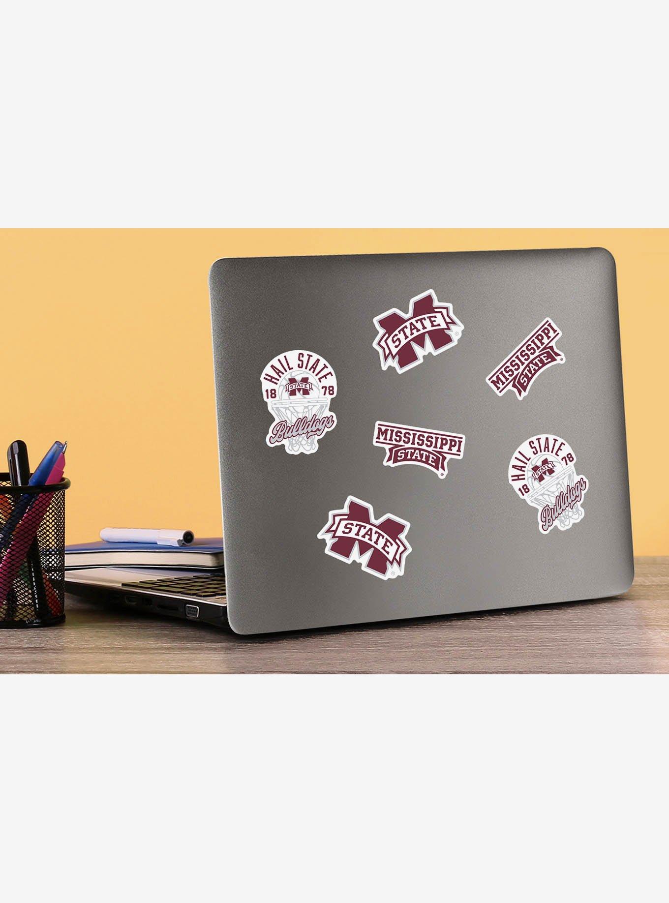 Mississippi State Bulldogs Basketball 100Ct Sticker Pack, , alternate