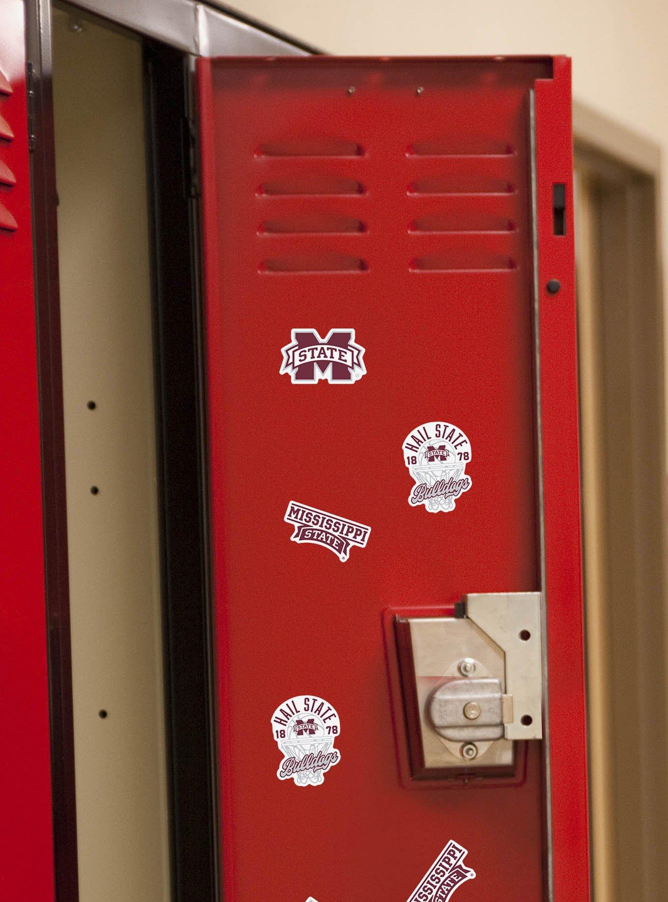 Mississippi State Bulldogs Basketball 100Ct Sticker Pack, , alternate