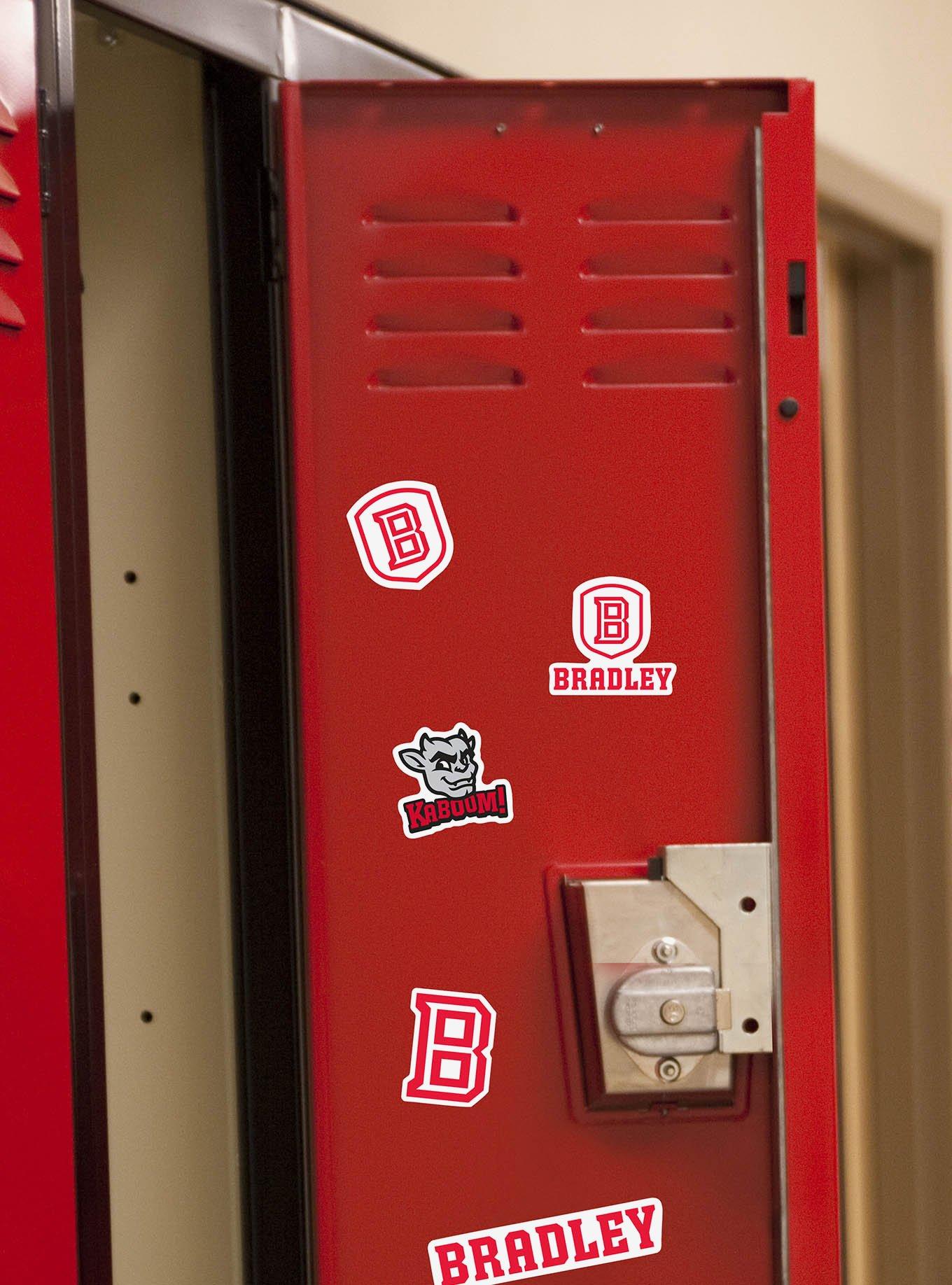 Bradley University 100Ct Sticker Pack, , alternate