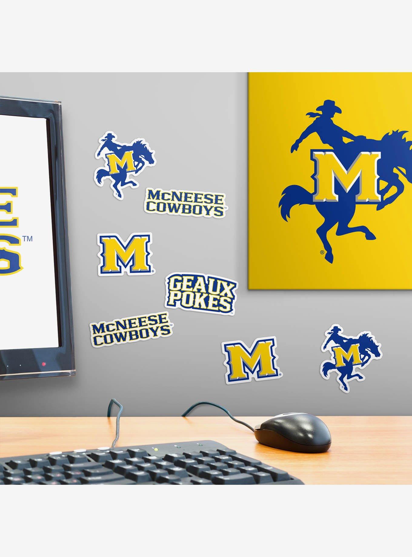 McNeese State University Cowboys 100Ct Sticker Pack, , alternate