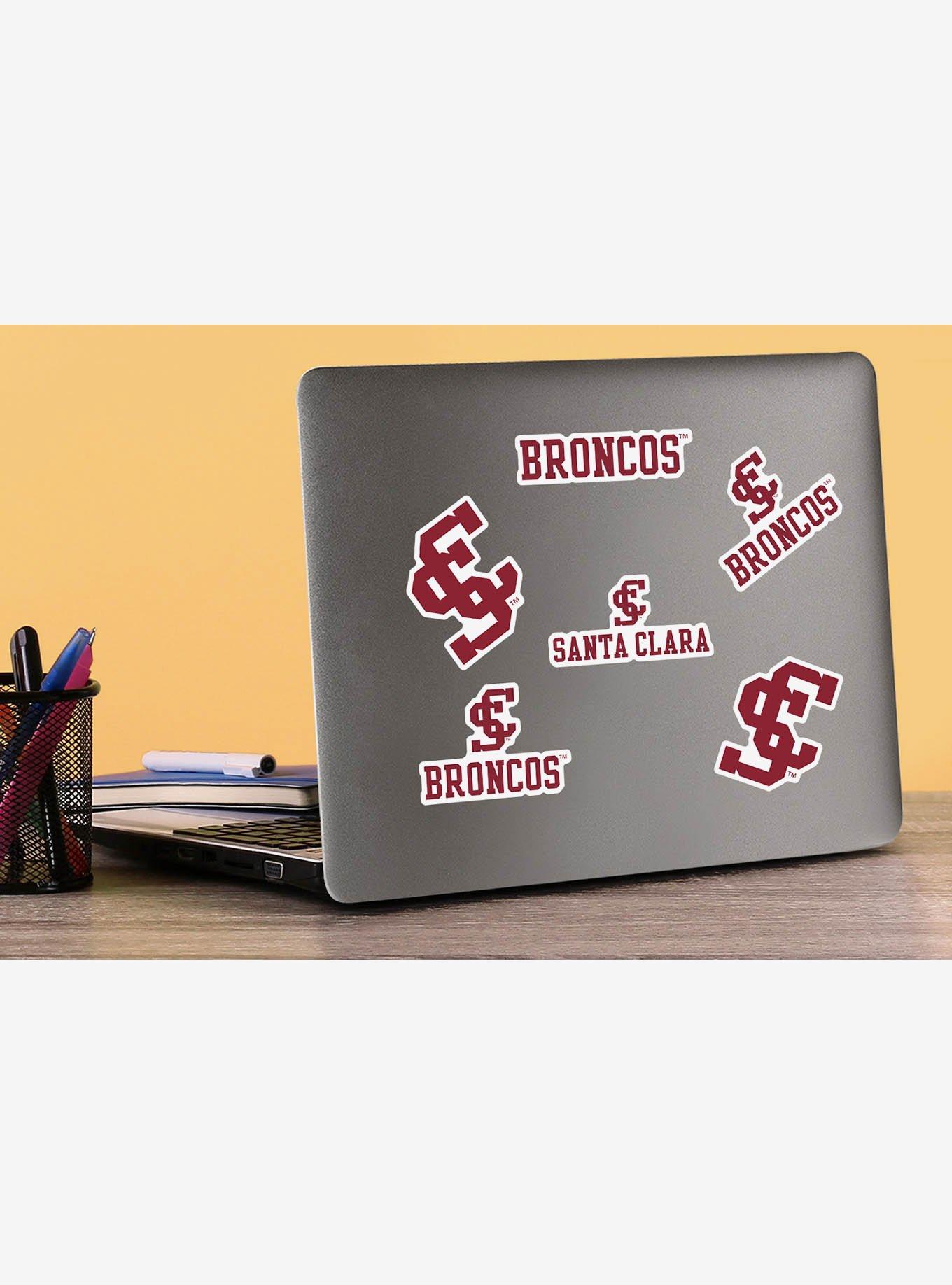Santa Clara University Broncos 100Ct Sticker Pack, , alternate