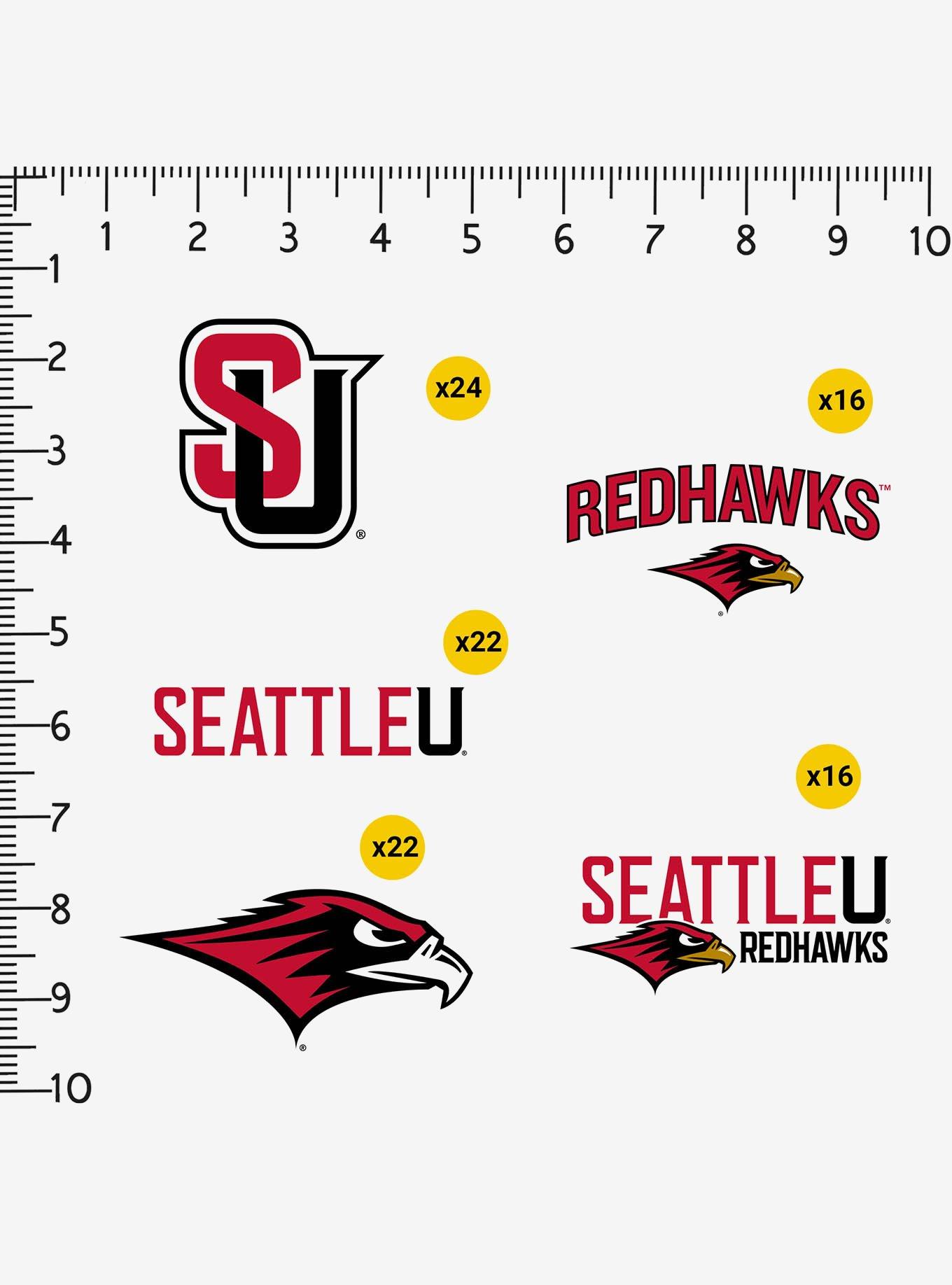 Seattle University Redhawks 100Ct Sticker Pack, , alternate