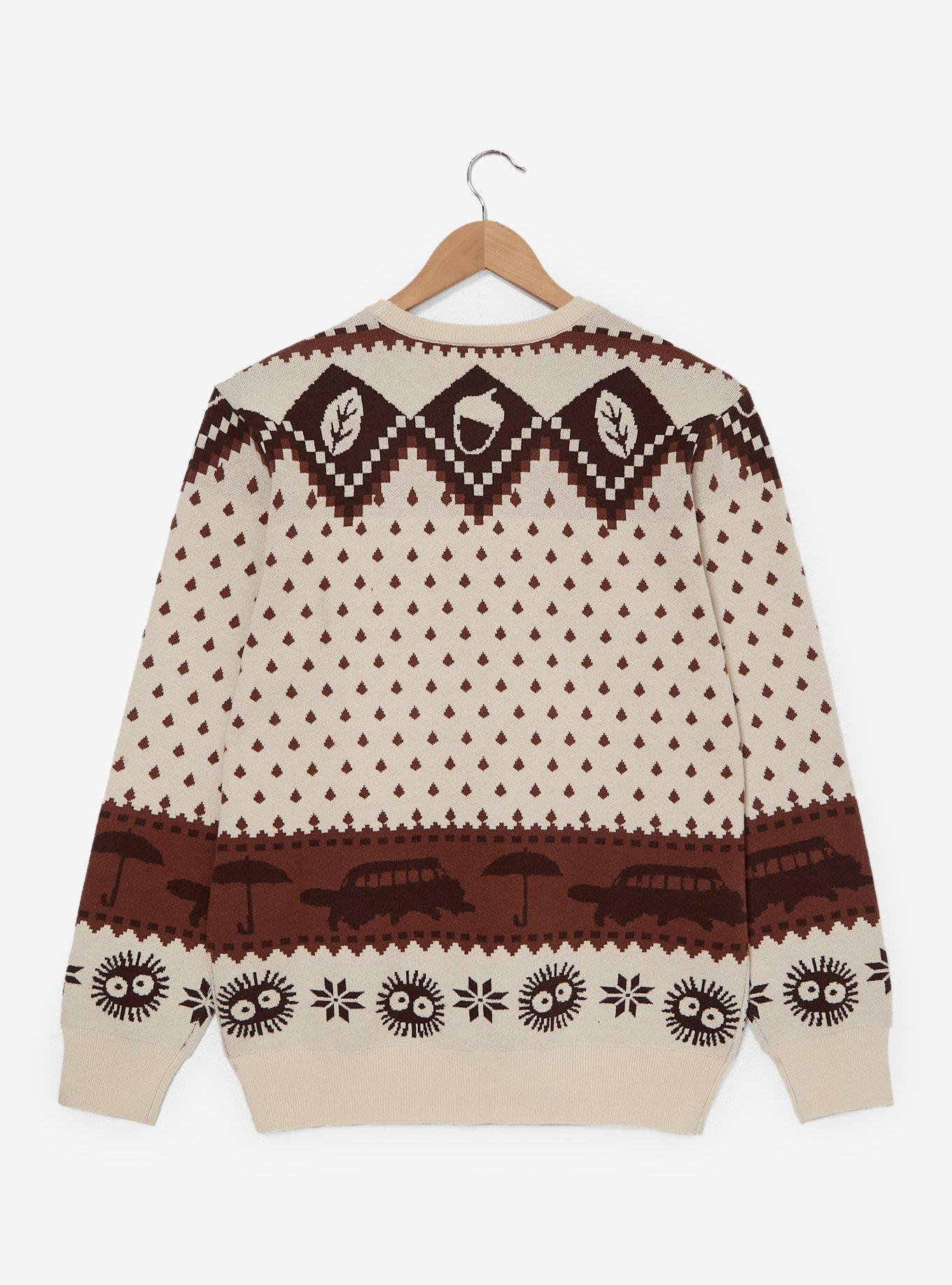 Studio Ghibli® My Neighbor Totoro Bus Stop Women's Holiday Sweater — BoxLunch Exclusive, , hi-res