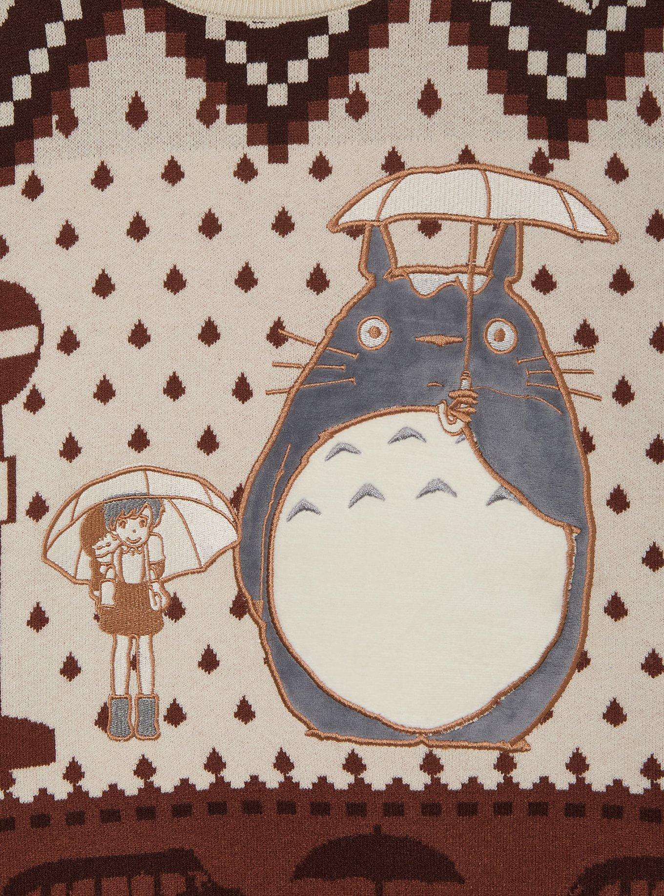 Studio Ghibli® My Neighbor Totoro Bus Stop Women's Holiday Sweater — BoxLunch Exclusive, MULTI, alternate