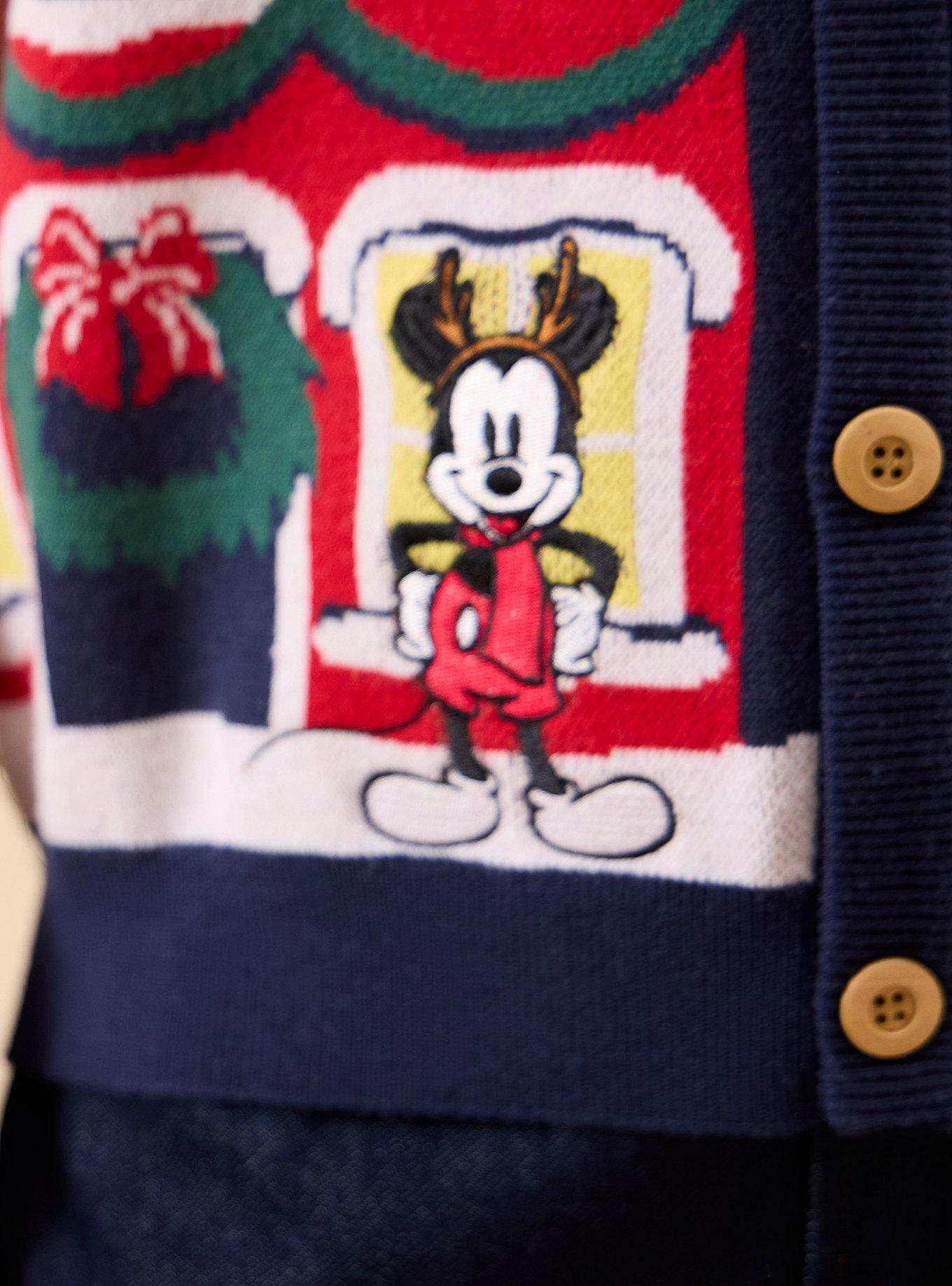 Disney Mickey Mouse & Friends Holiday Scene Sweater Vest - BoxLunch Exclusive, MULTI, alternate - view 5