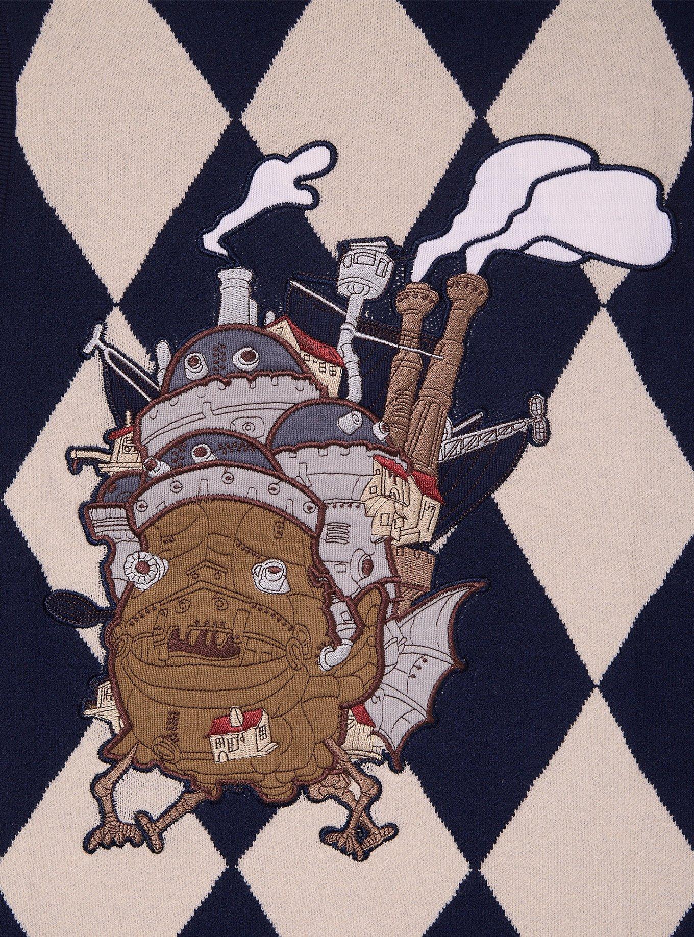 Studio Ghibli® Howl's Moving Castle Women's Sweater Vest — BoxLunch Exclusive, MULTI, alternate