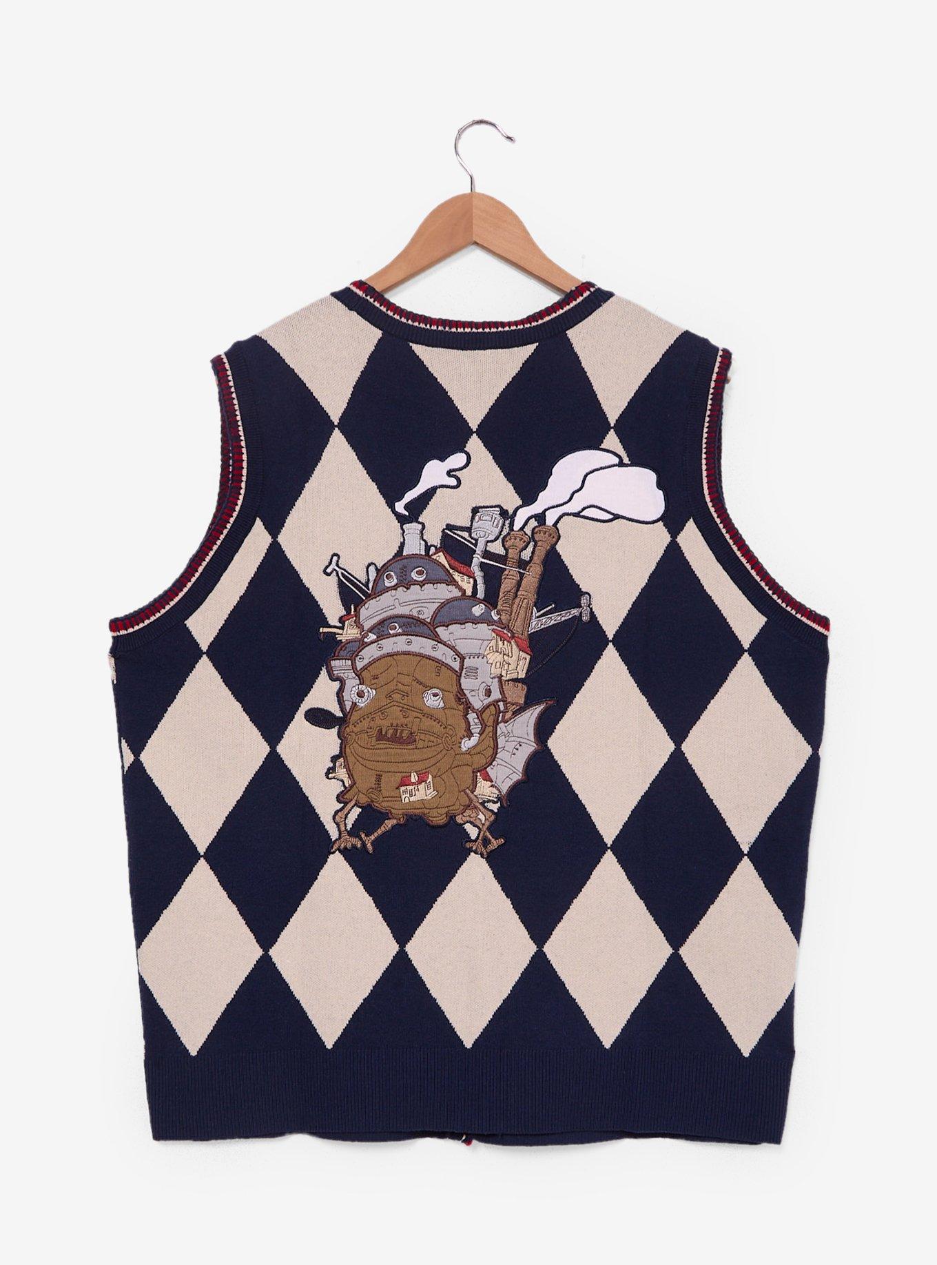Studio Ghibli® Howl's Moving Castle Women's Plus Size Sweater Vest — BoxLunch Exclusive, , hi-res