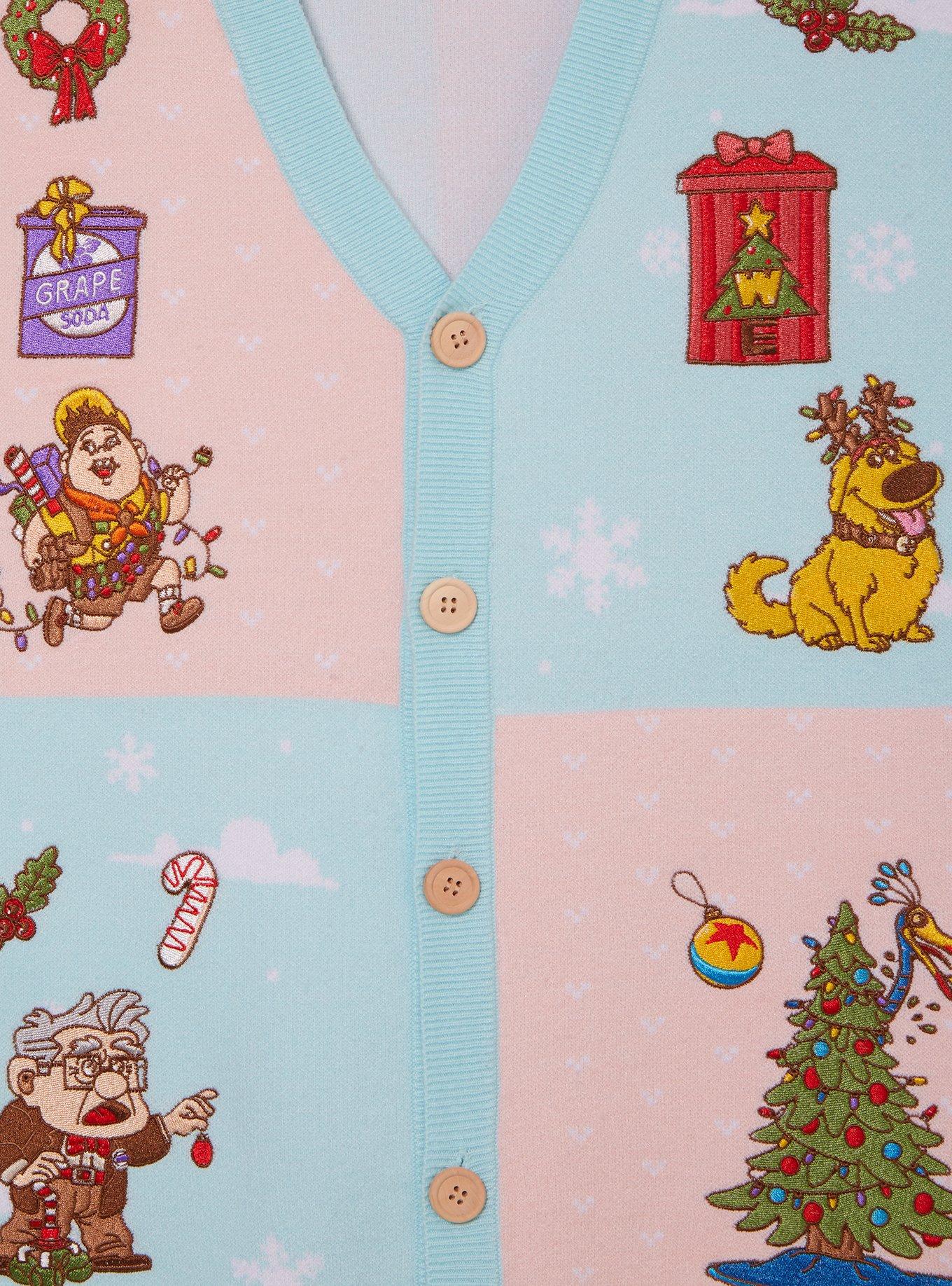 Disney Pixar Up Characters Holiday Sweater Vest - BoxLunch Exclusive, MULTI, alternate