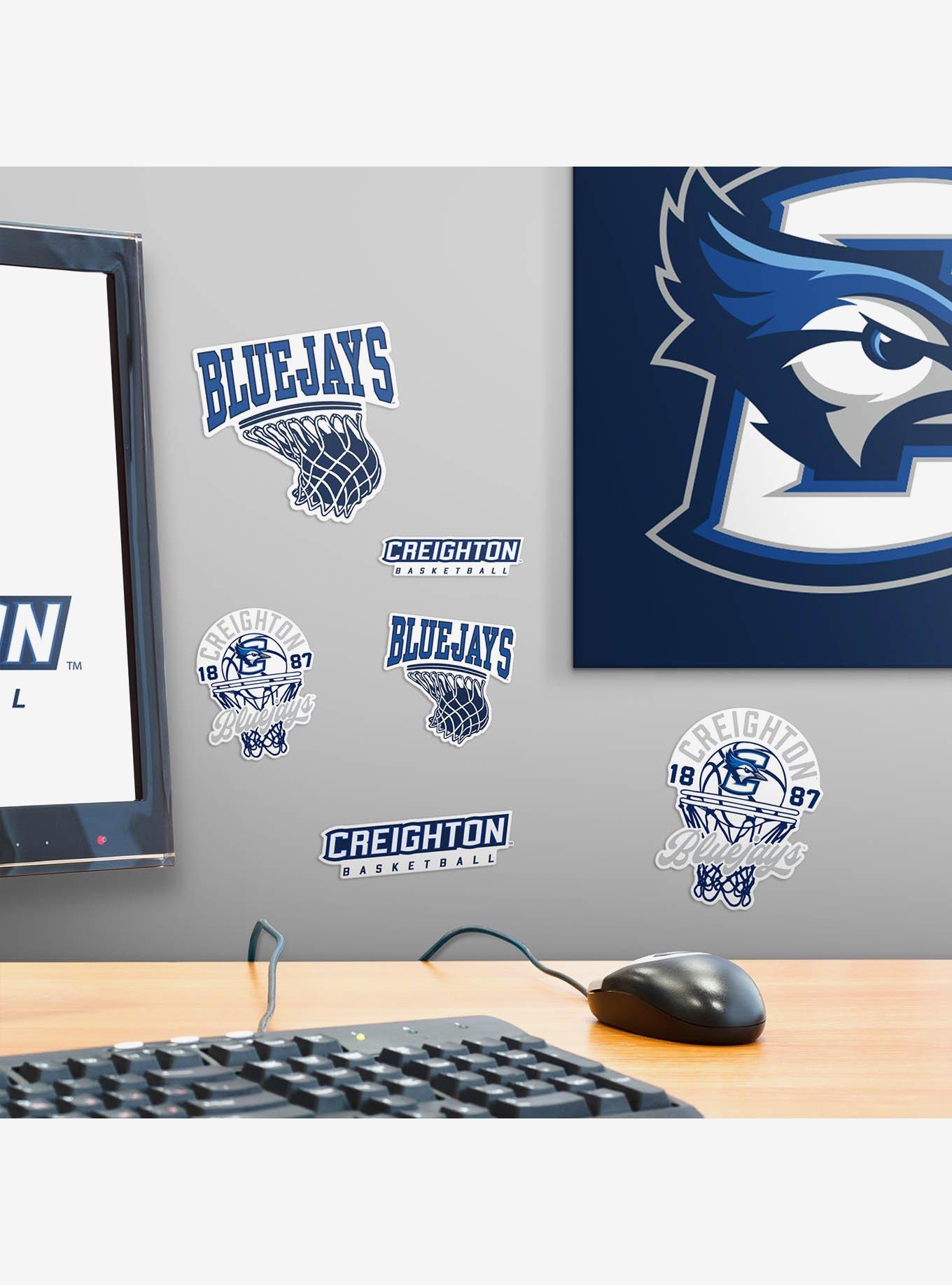 Creighton Bluejays Basketball Fan 100Ct Sticker Pack, , alternate