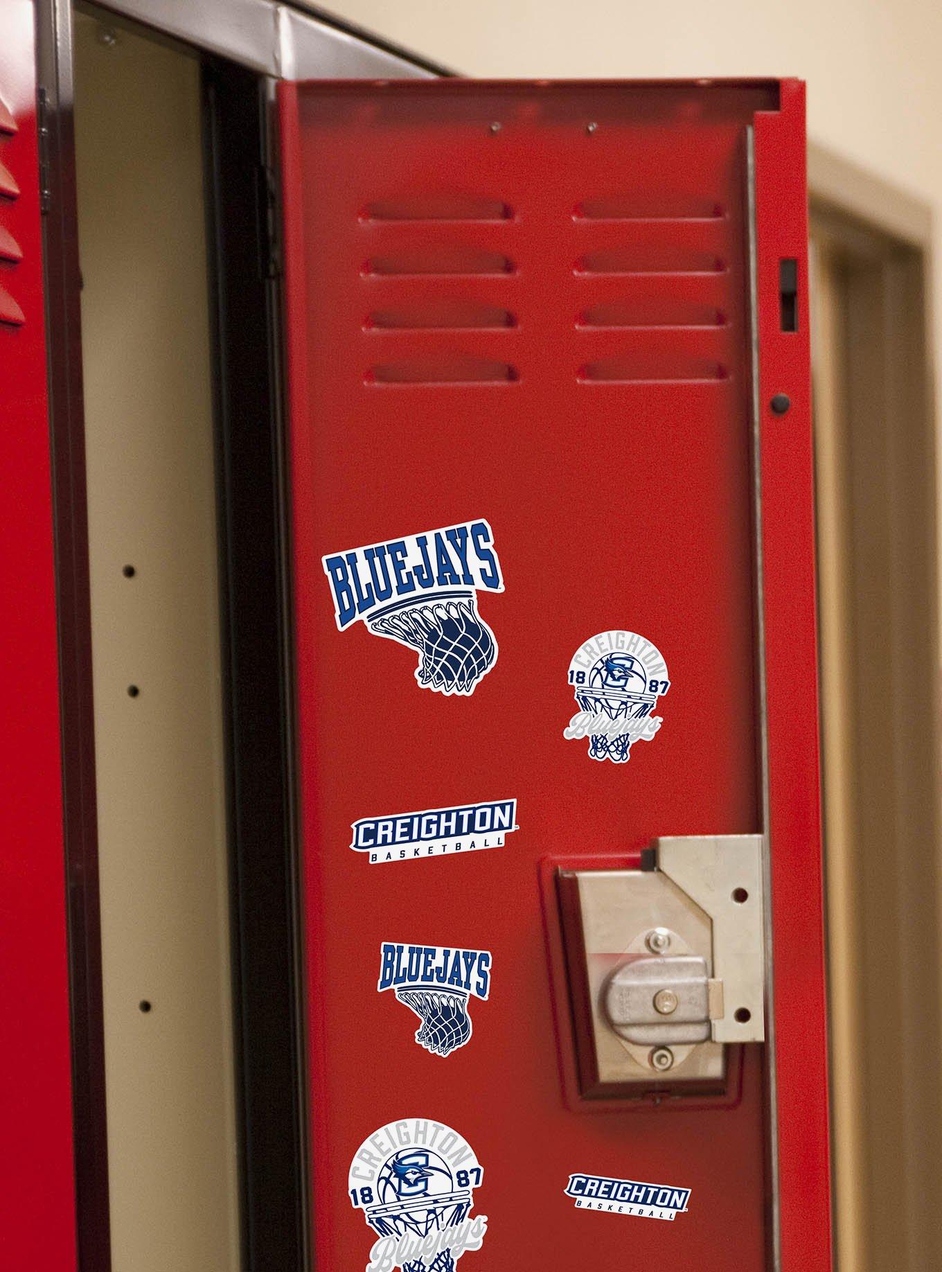 Creighton Bluejays Basketball Fan 100Ct Sticker Pack, , alternate