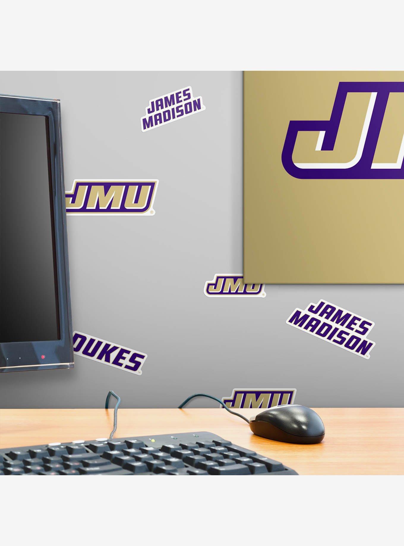 James Madison University JMU Dukes 100Ct Sticker Pack, , alternate