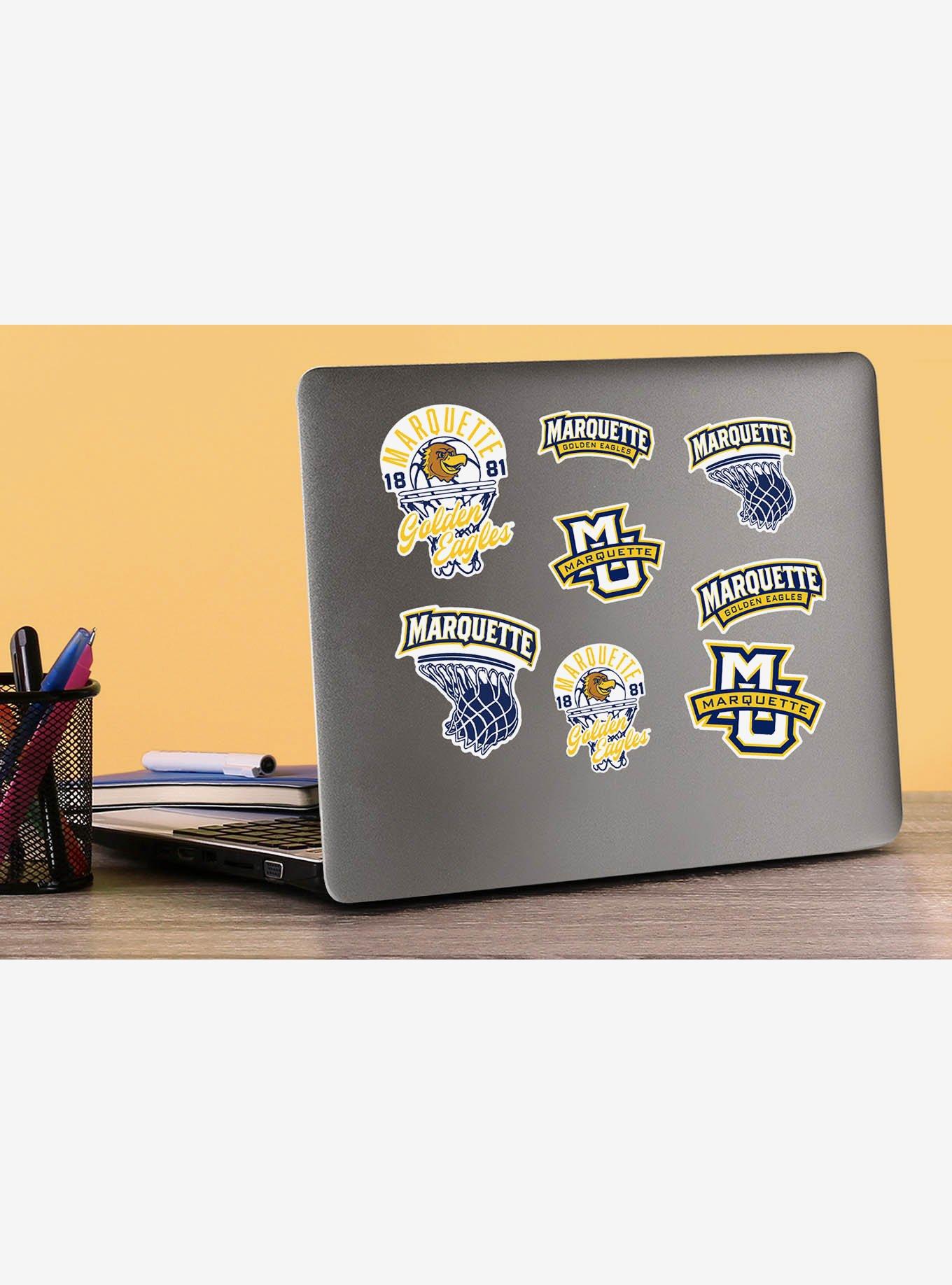 Marquette Golden Eagles Basketball 100Ct Sticker Pack, , hi-res