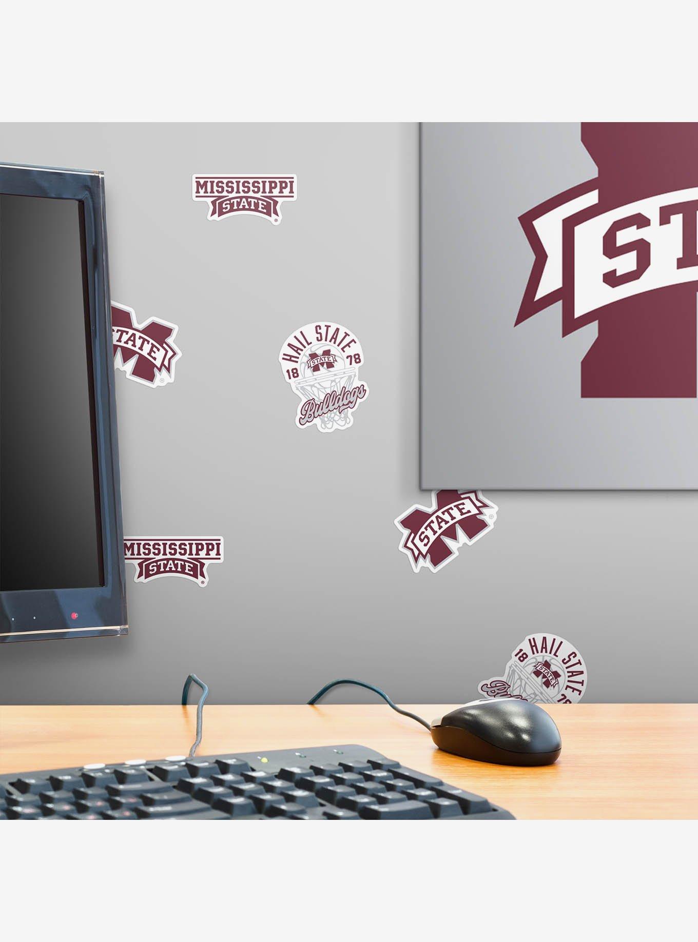 Mississippi State Bulldogs Basketball 100Ct Sticker Pack, , alternate