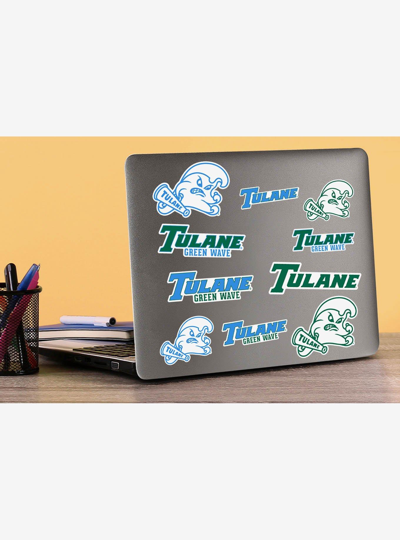 Tulane Green Wave 100Ct Sticker Pack, , hi-res