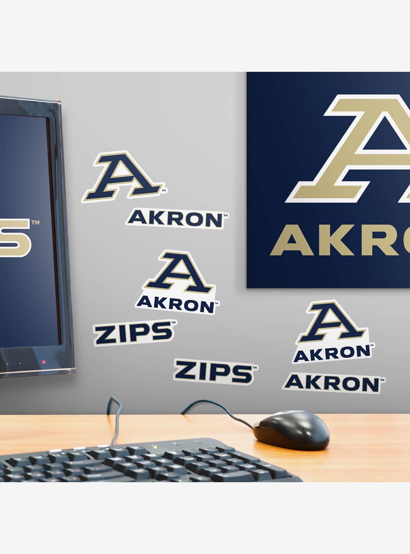 University Of Akron 100Ct Sticker Pack, , alternate