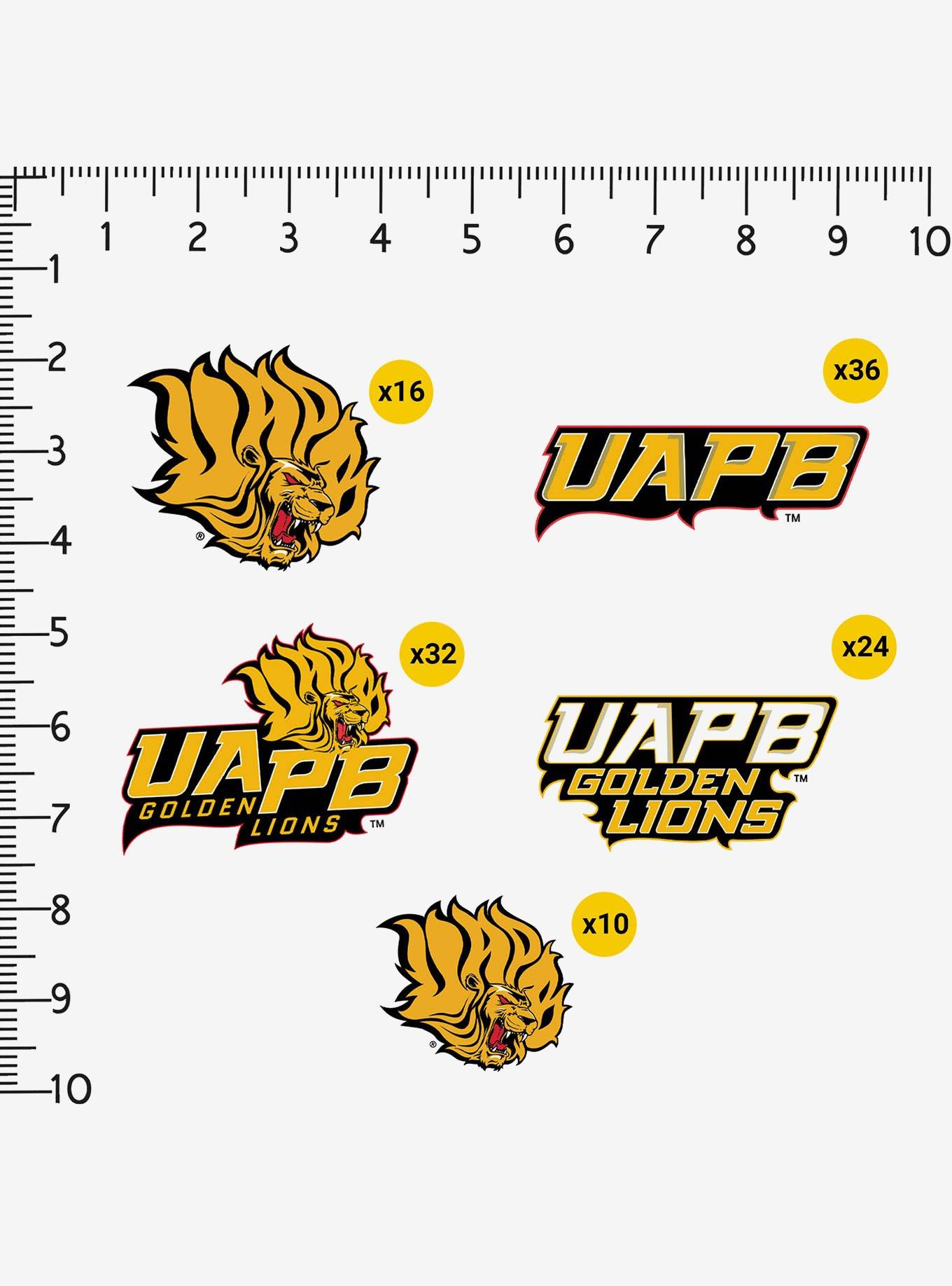 University Of Arkansas At Pine Bluff 100Ct Sticker Pack, , alternate