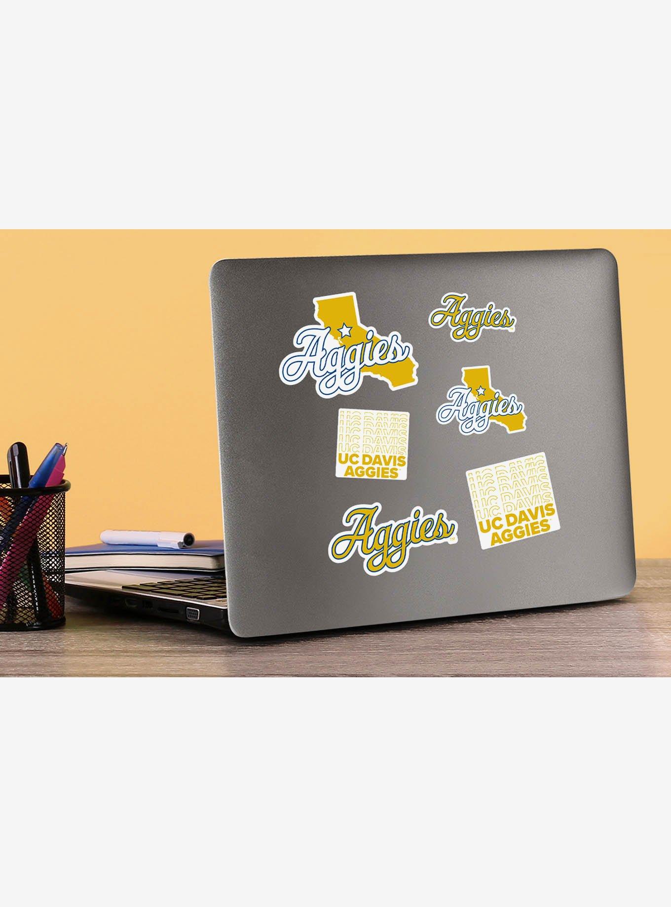 University Of California Davis Aggies 100Ct Sticker Pack, , hi-res