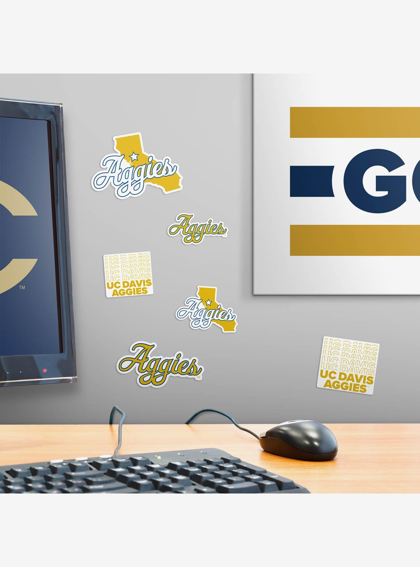 University Of California Davis Aggies 100Ct Sticker Pack, , alternate