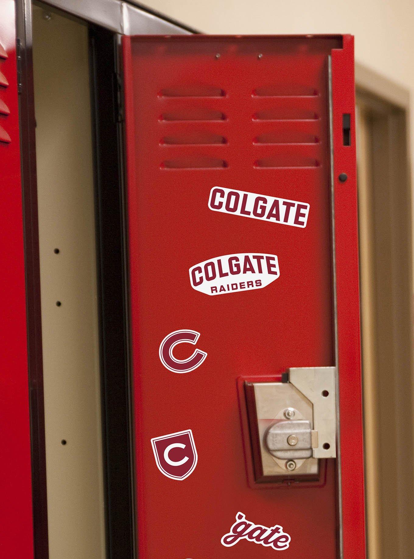 Colgate University Raiders 100Ct Sticker Pack, , alternate