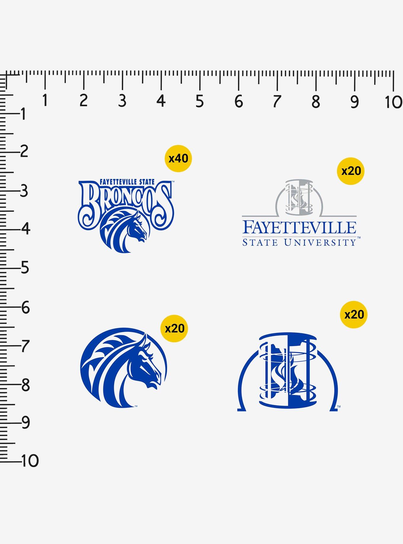 Fayetteville State University 100Ct Sticker Pack, , alternate