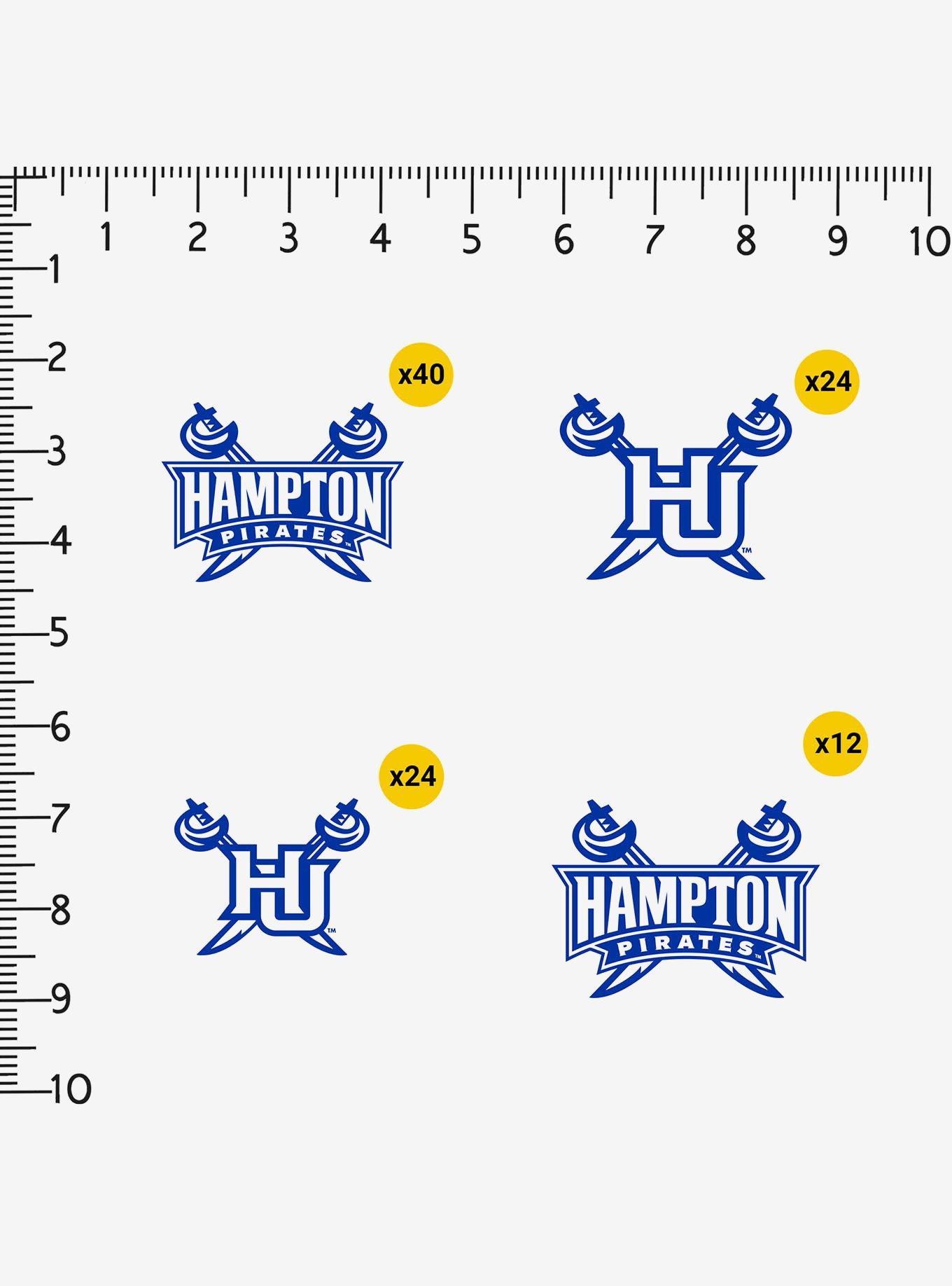 Hampton University 100Ct Sticker Pack, , alternate
