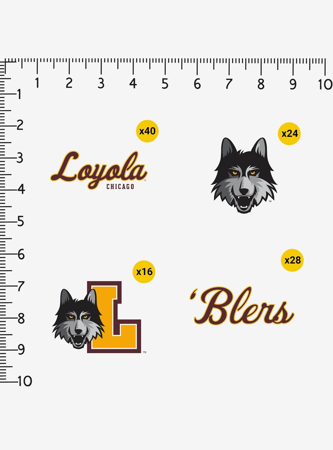 Loyola University Chicago 100Ct Sticker Pack, , alternate