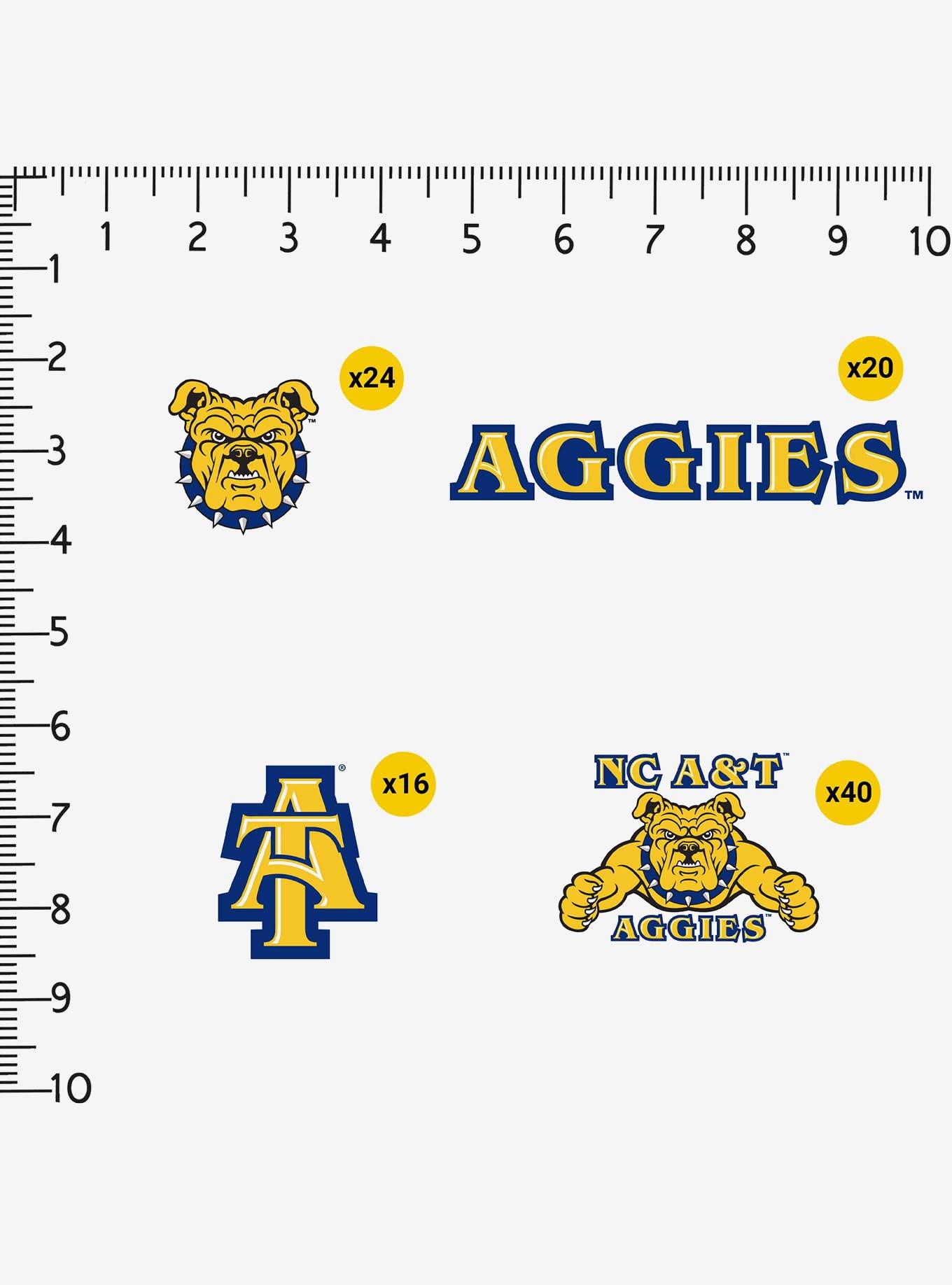 North Carolina A&T State University 100Ct Sticker Pack, , alternate