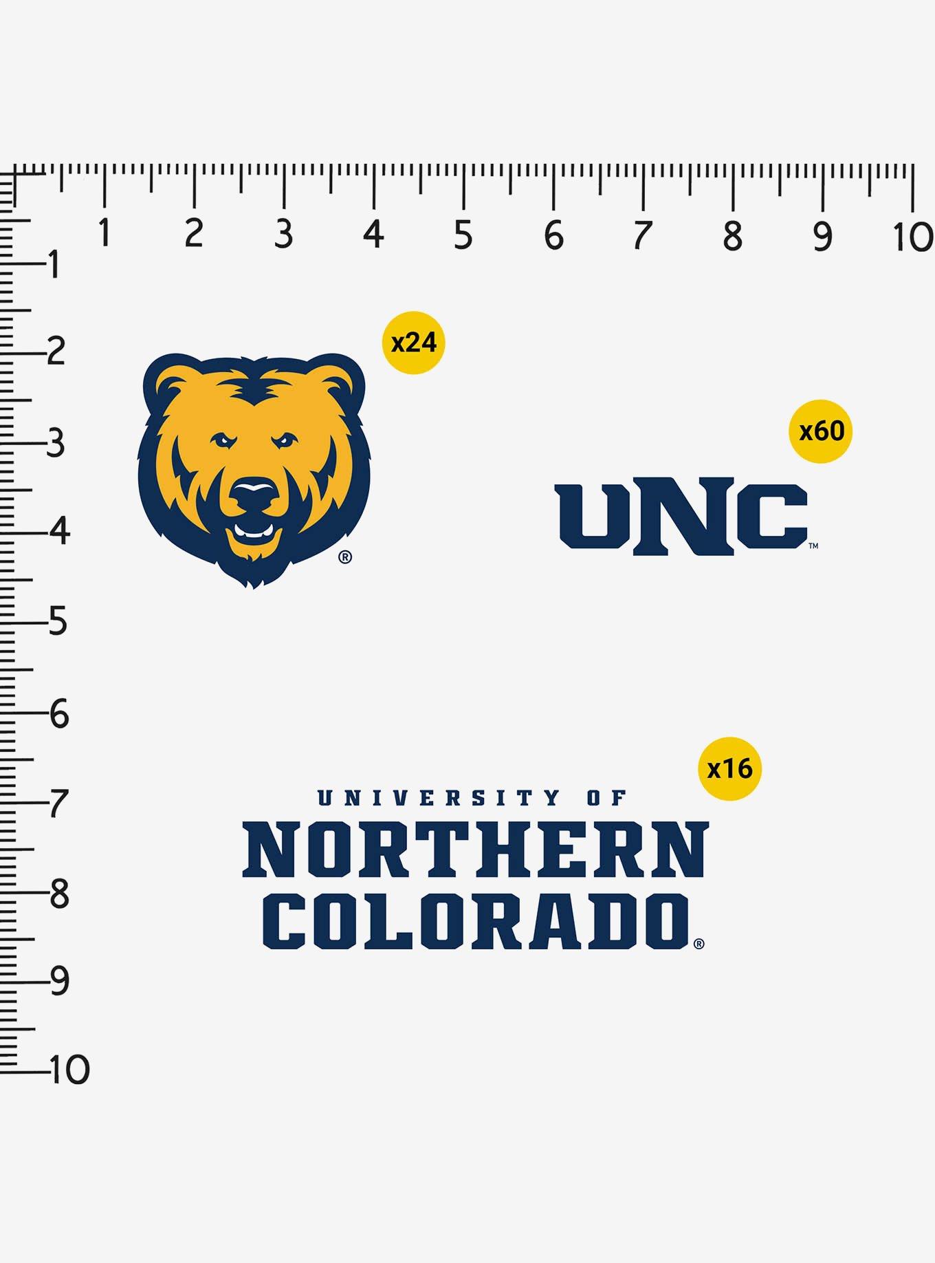University Of Northern Colorado 100Ct Sticker Pack, , alternate