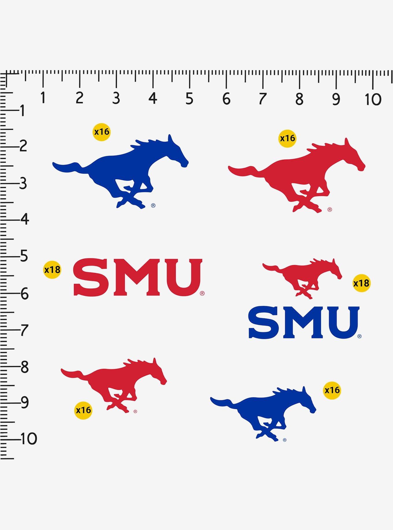 Southern Methodist University 100Ct Sticker Pack, , alternate