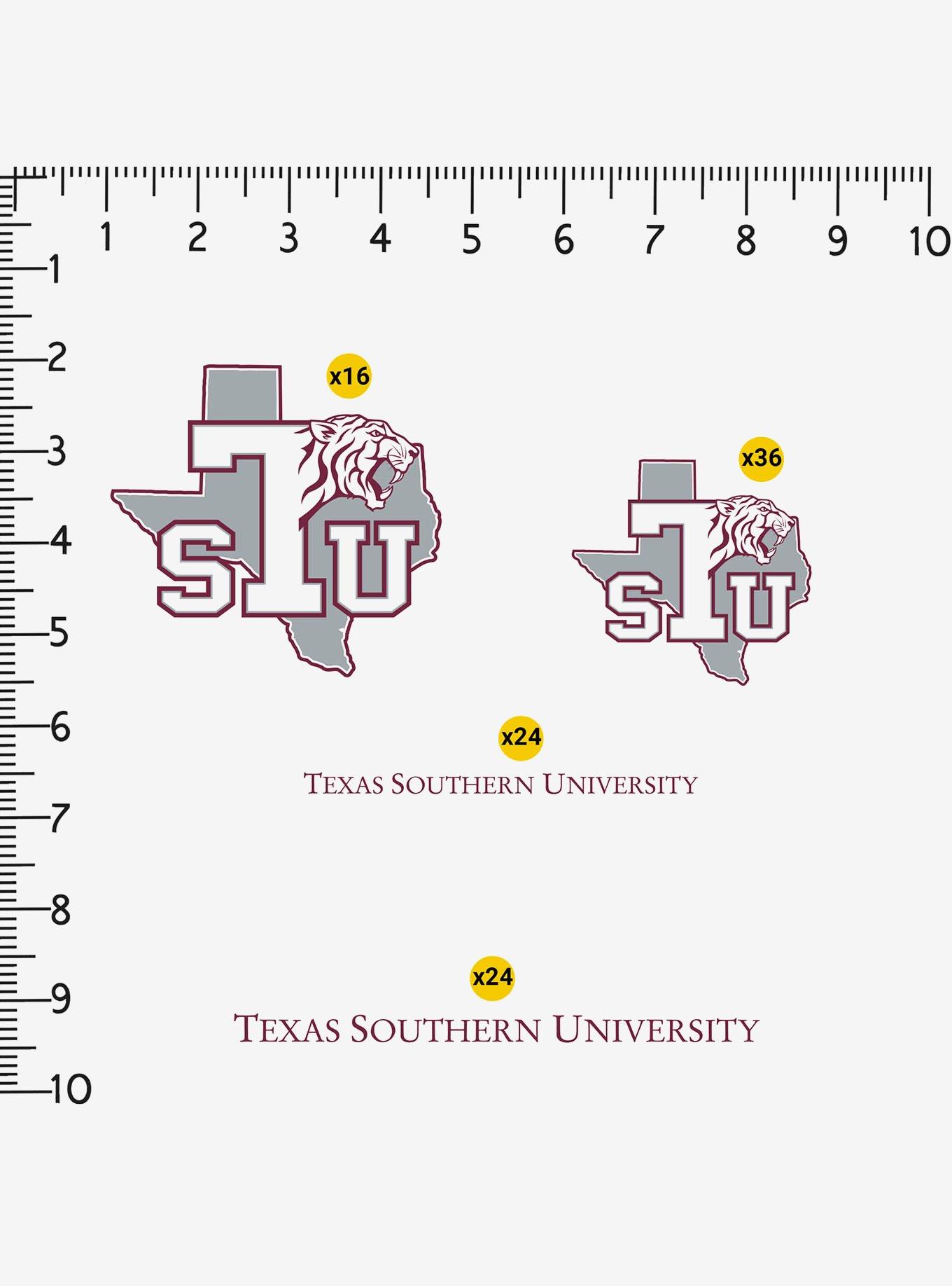 Texas Southern University 100Ct Sticker Pack, , alternate
