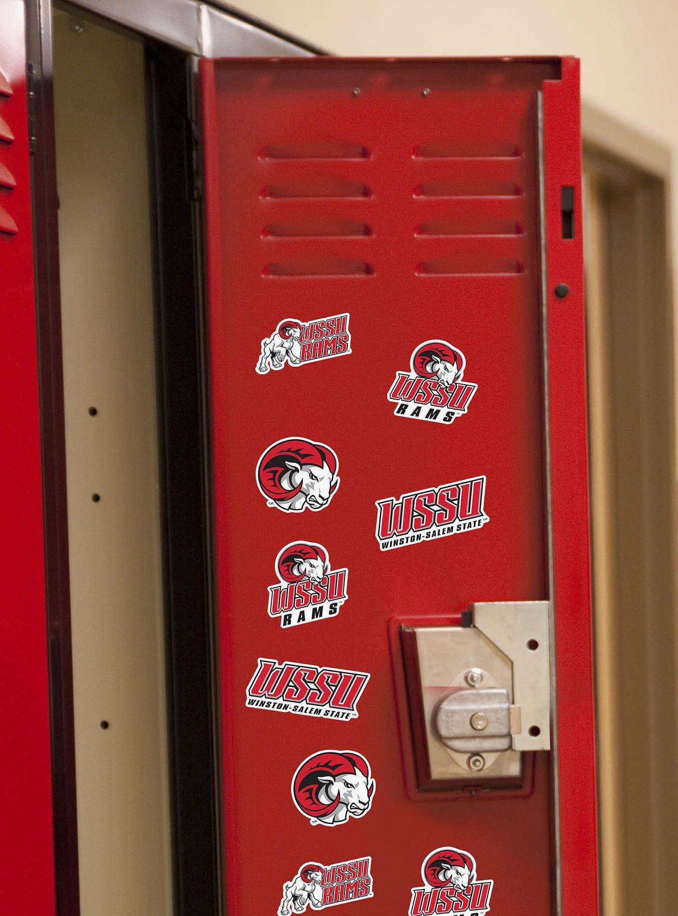 Winston-Salem State University 100Ct Sticker Pack, , alternate