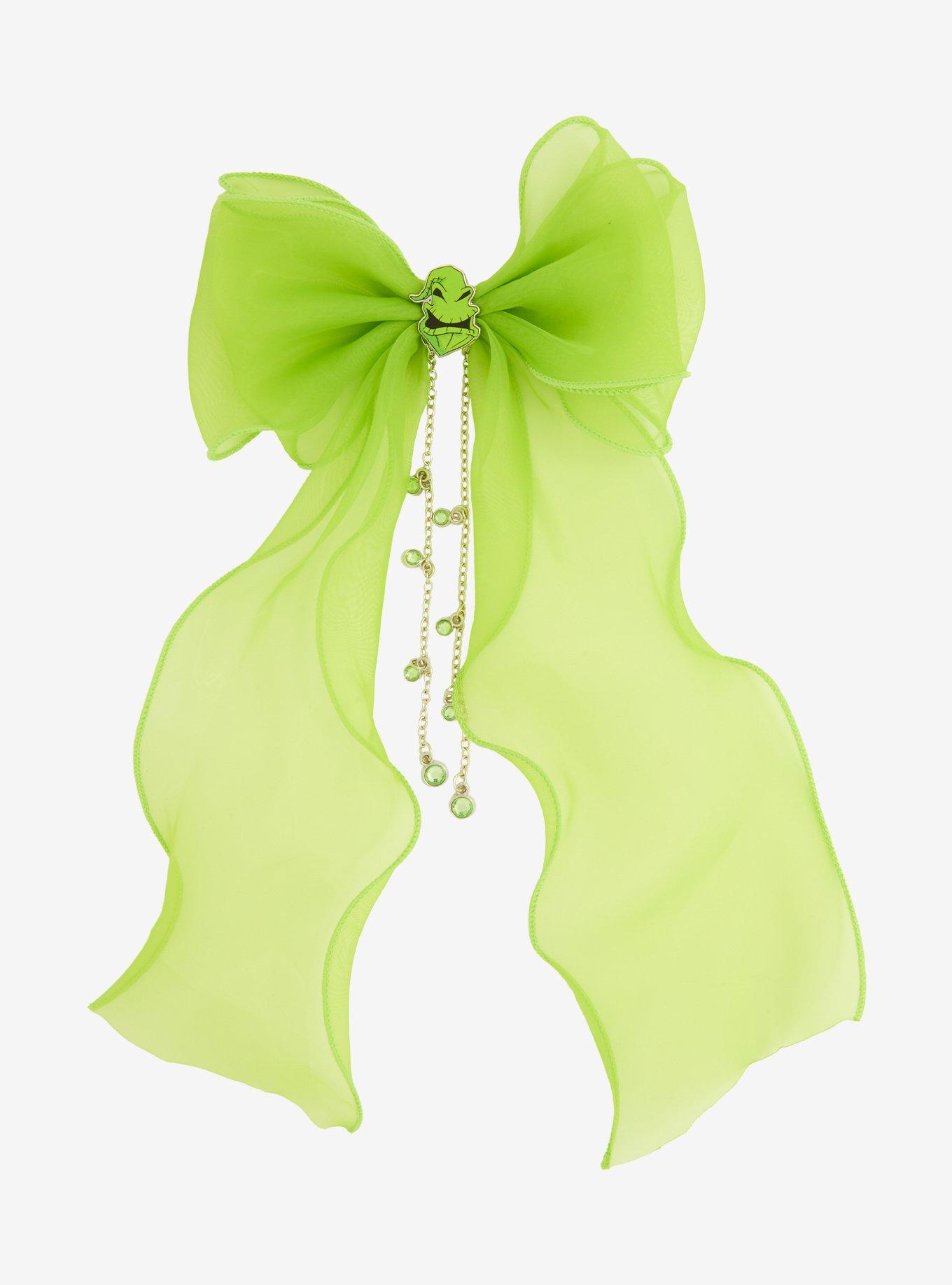 The Nightmare Before Christmas Oogie Boogie Organza Hair Bow, , hi-res