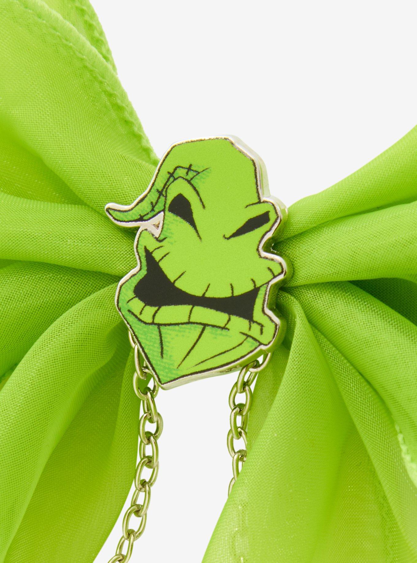 The Nightmare Before Christmas Oogie Boogie Organza Hair Bow, , alternate
