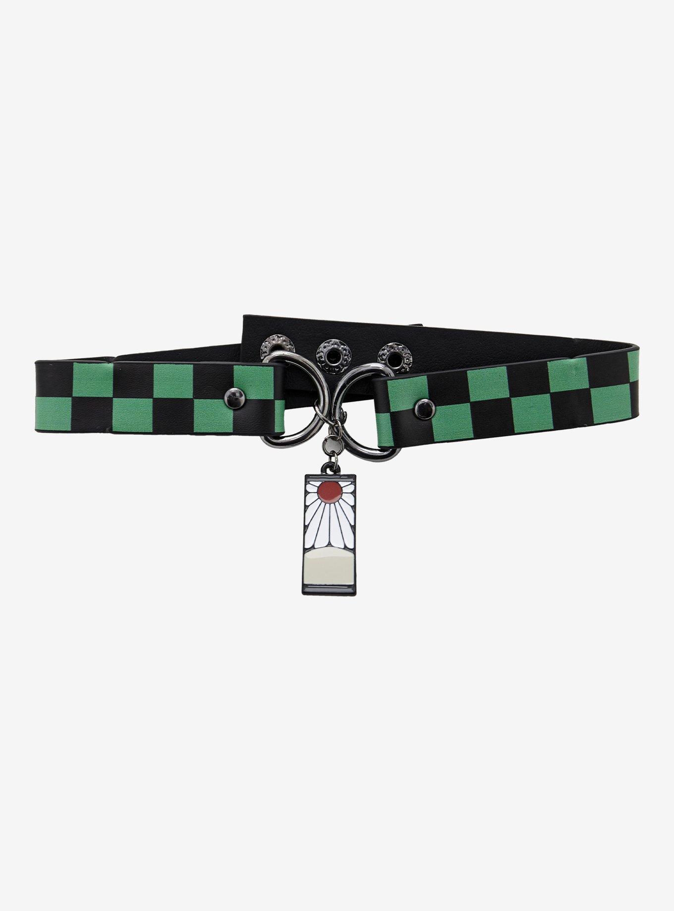 Demon Slayer: Kimetsu No Yaiba Tanjiro Hanafuda Tag Choker, , hi-res