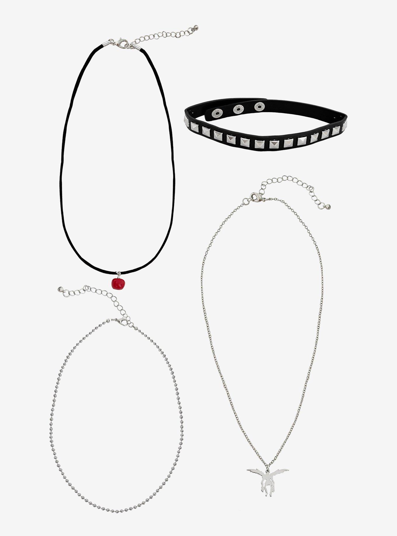 Death Note Ryuk Apple Necklace Set, , hi-res