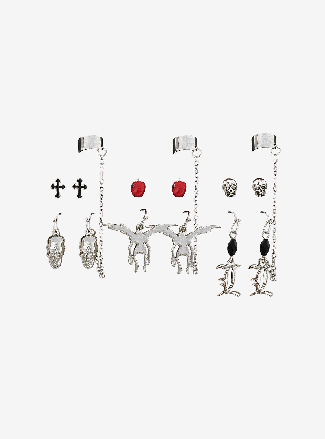 Death Note Icons Cuff Earring Set, , hi-res