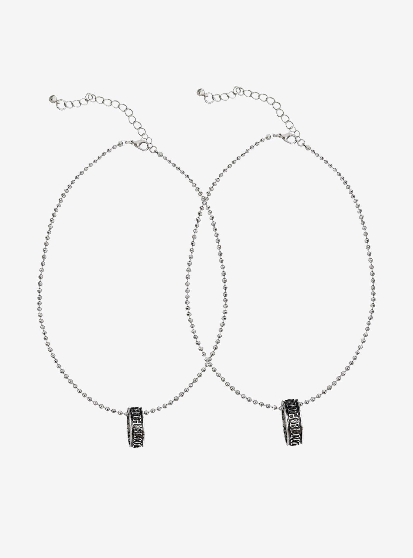 Supernatural Quotes Best Friend Ring Necklace Set, , hi-res