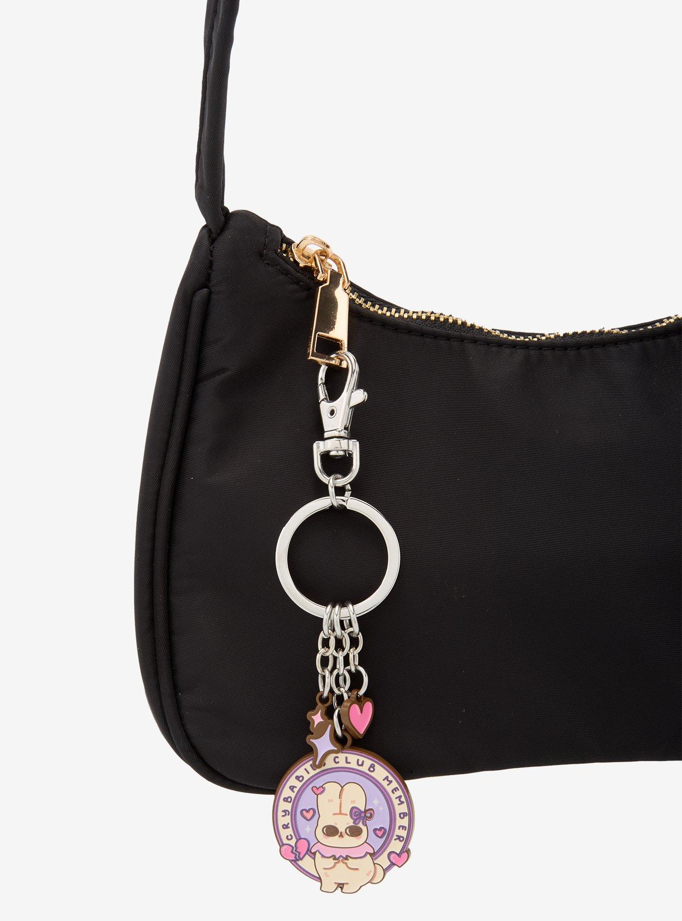 mooniecoco Crybaby Club Member Multi-Charm Keychain, , hi-res