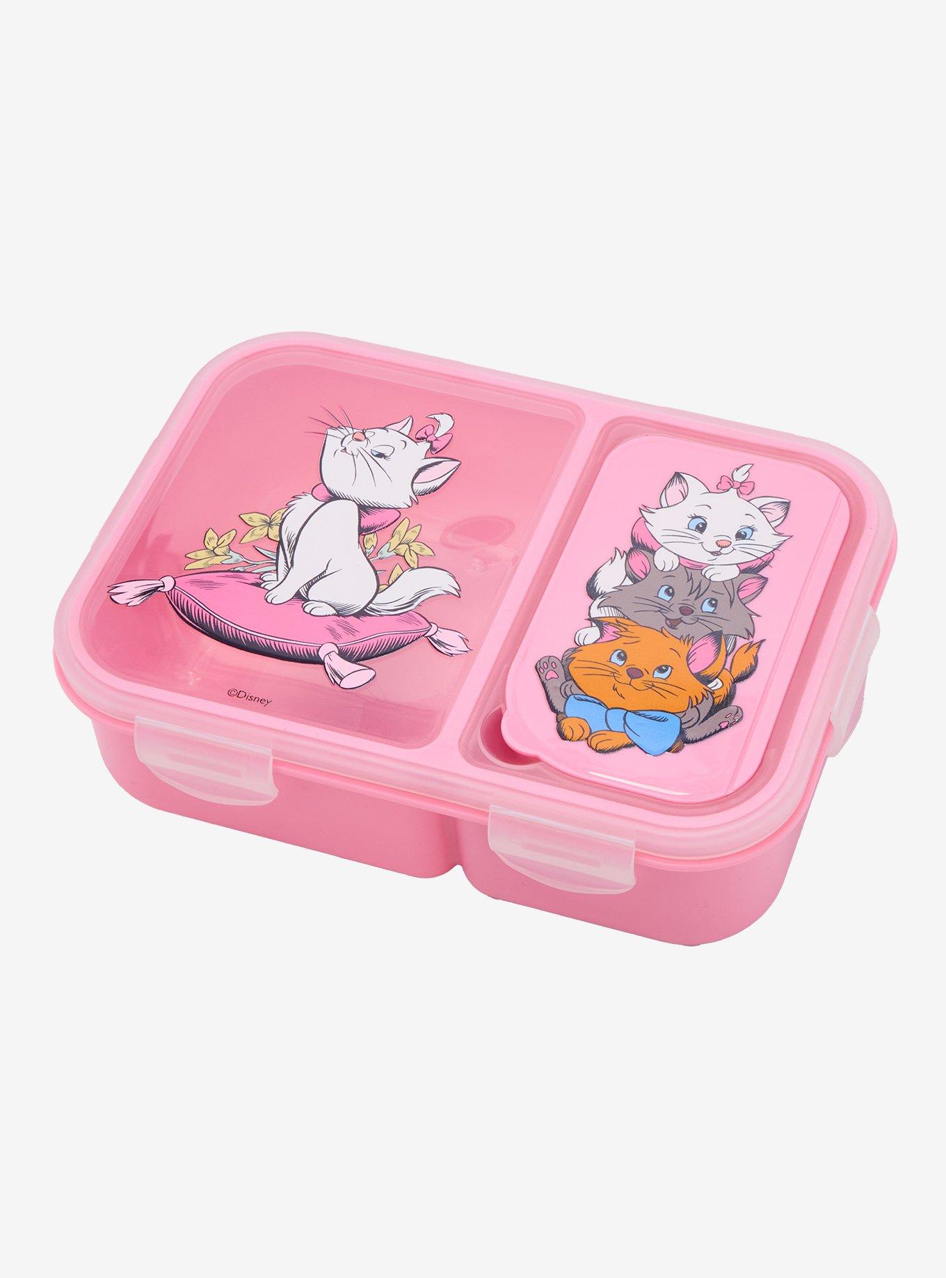 Disney Aristocats Kittens Pink Bento Box