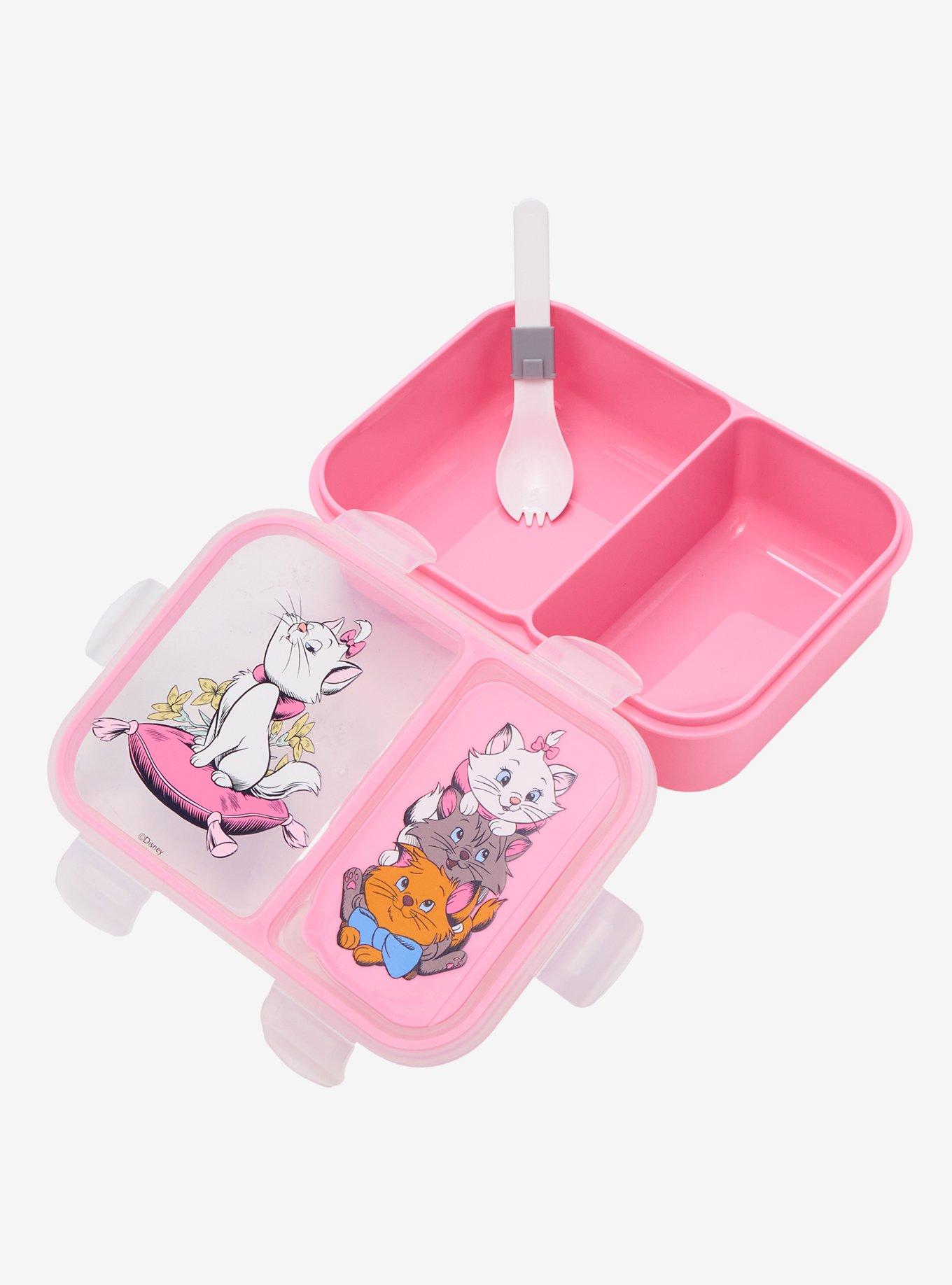 Disney Aristocats Kittens Pink Bento Box