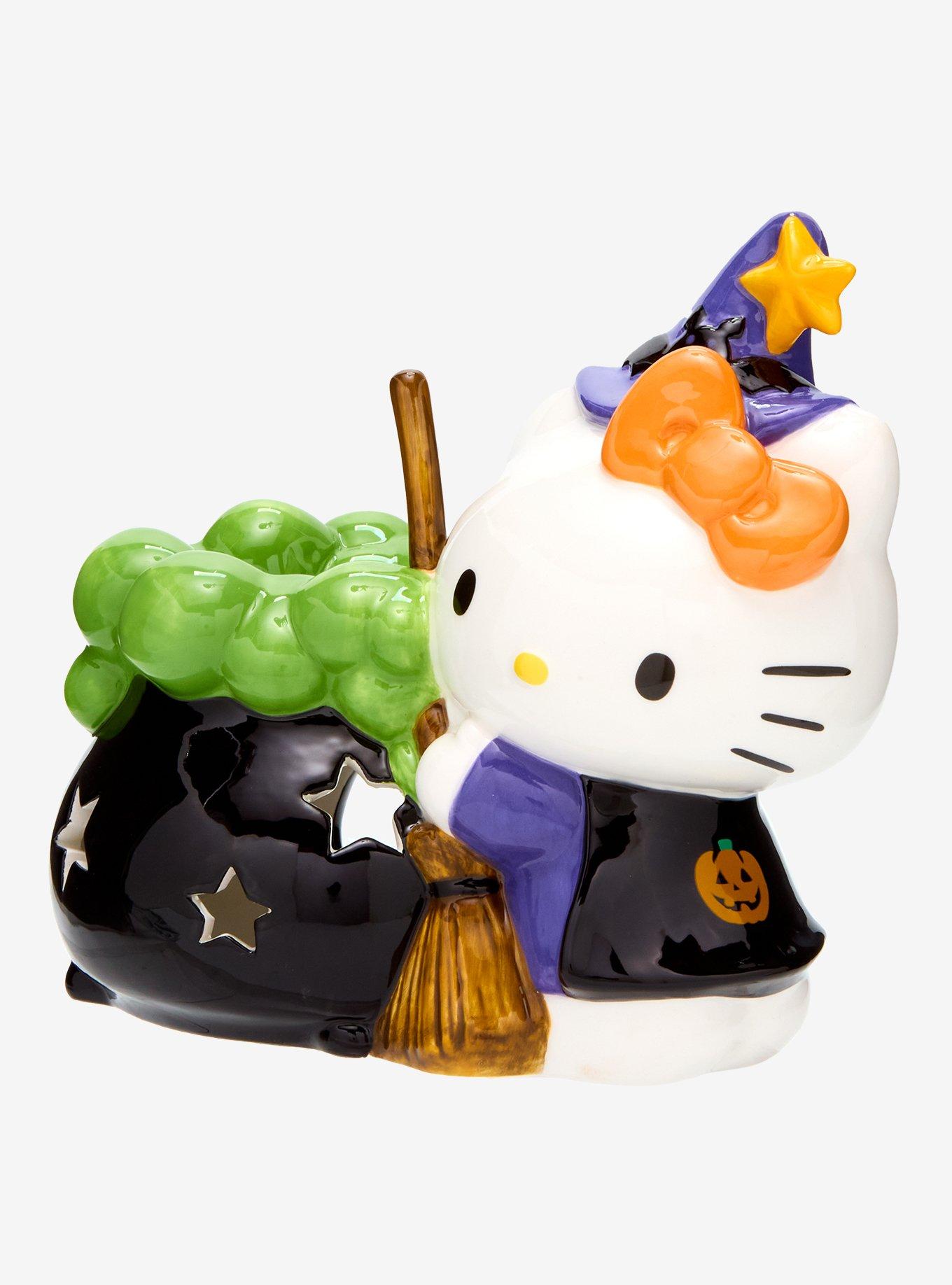 Sanrio Hello Kitty Witch Cauldron Tea Light Holder — BoxLunch Exclusive, , hi-res