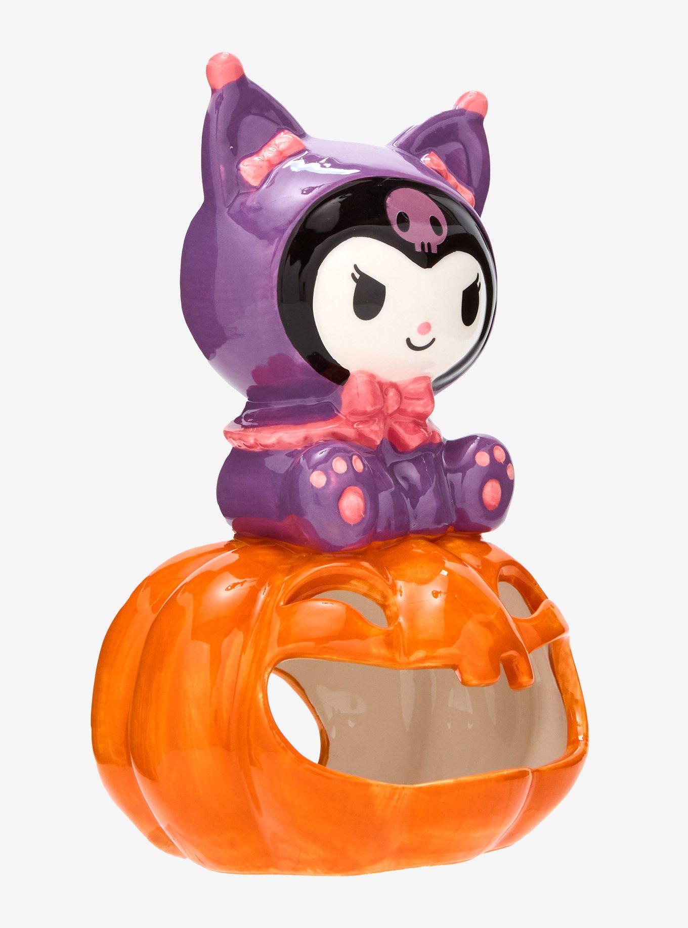 Sanrio Kuromi Jack-o-Lantern Tea Light Holder, , alternate