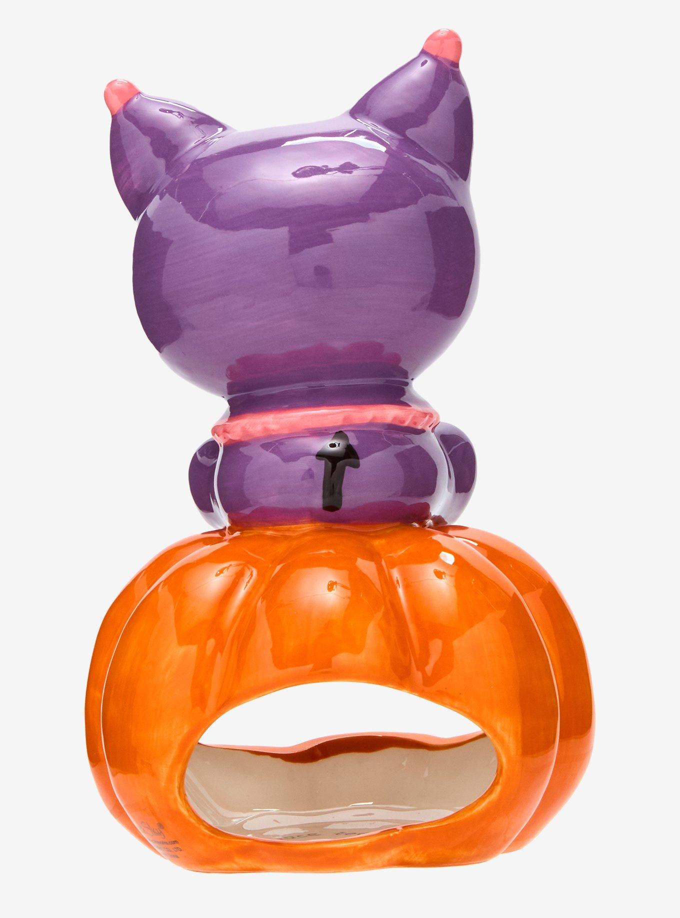Sanrio Kuromi Jack-o-Lantern Tea Light Holder