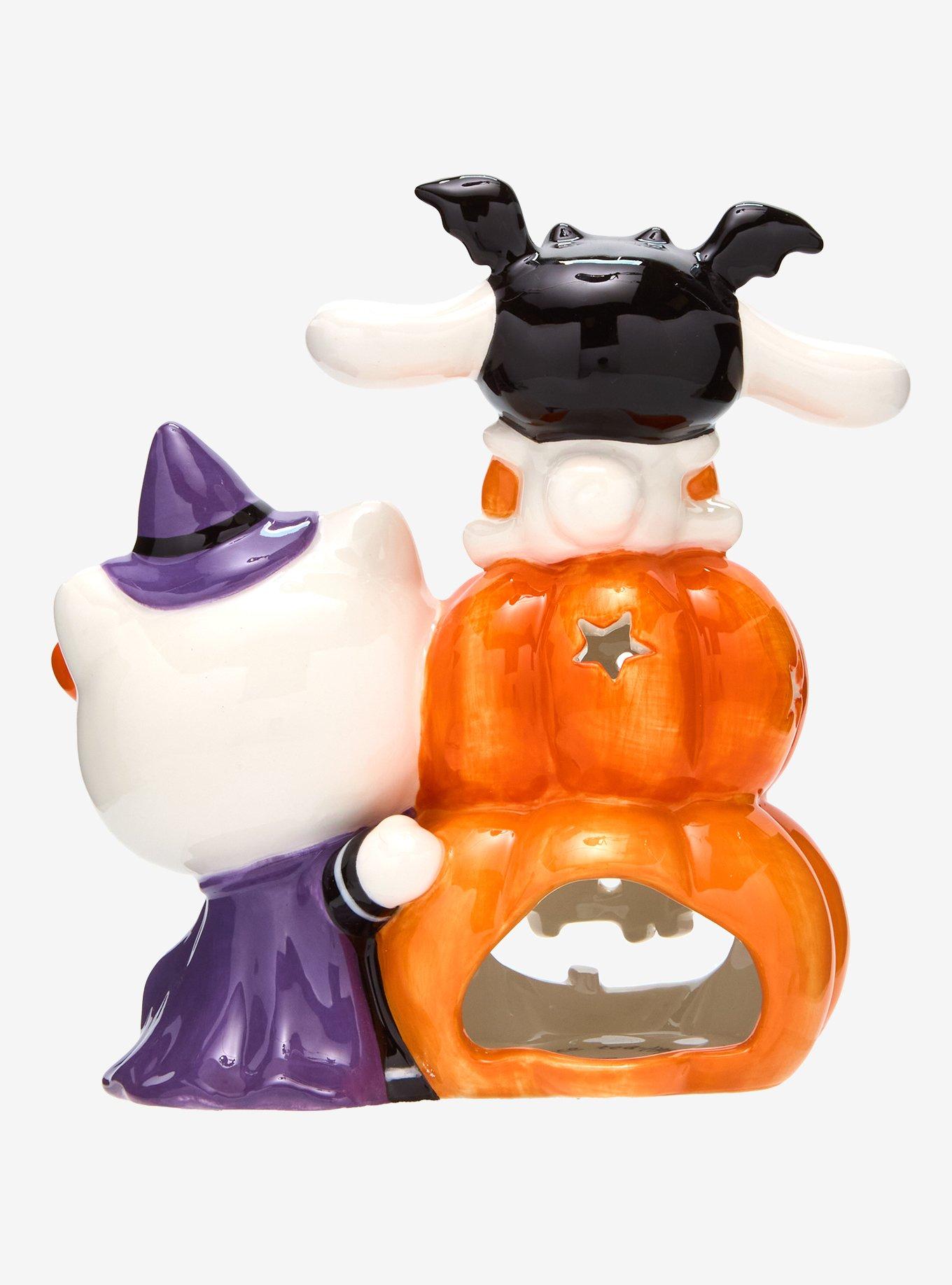 Sanrio Hello Kitty & Cinnamoroll Pumpkins Tea Light Holder, , alternate