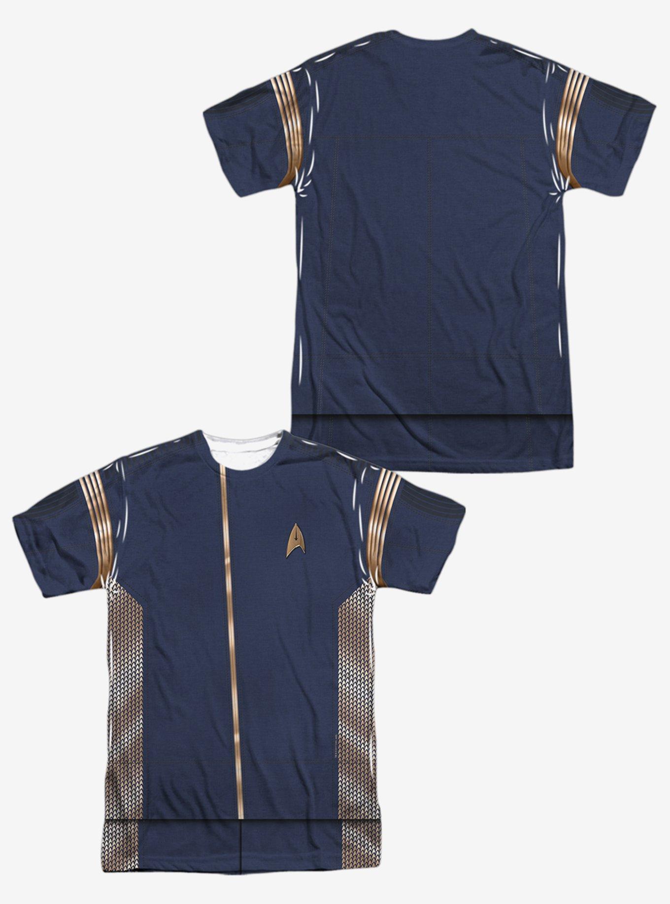 Star Trek Discovery Command Costume Sublimated T-Shirt, MULTI, alternate