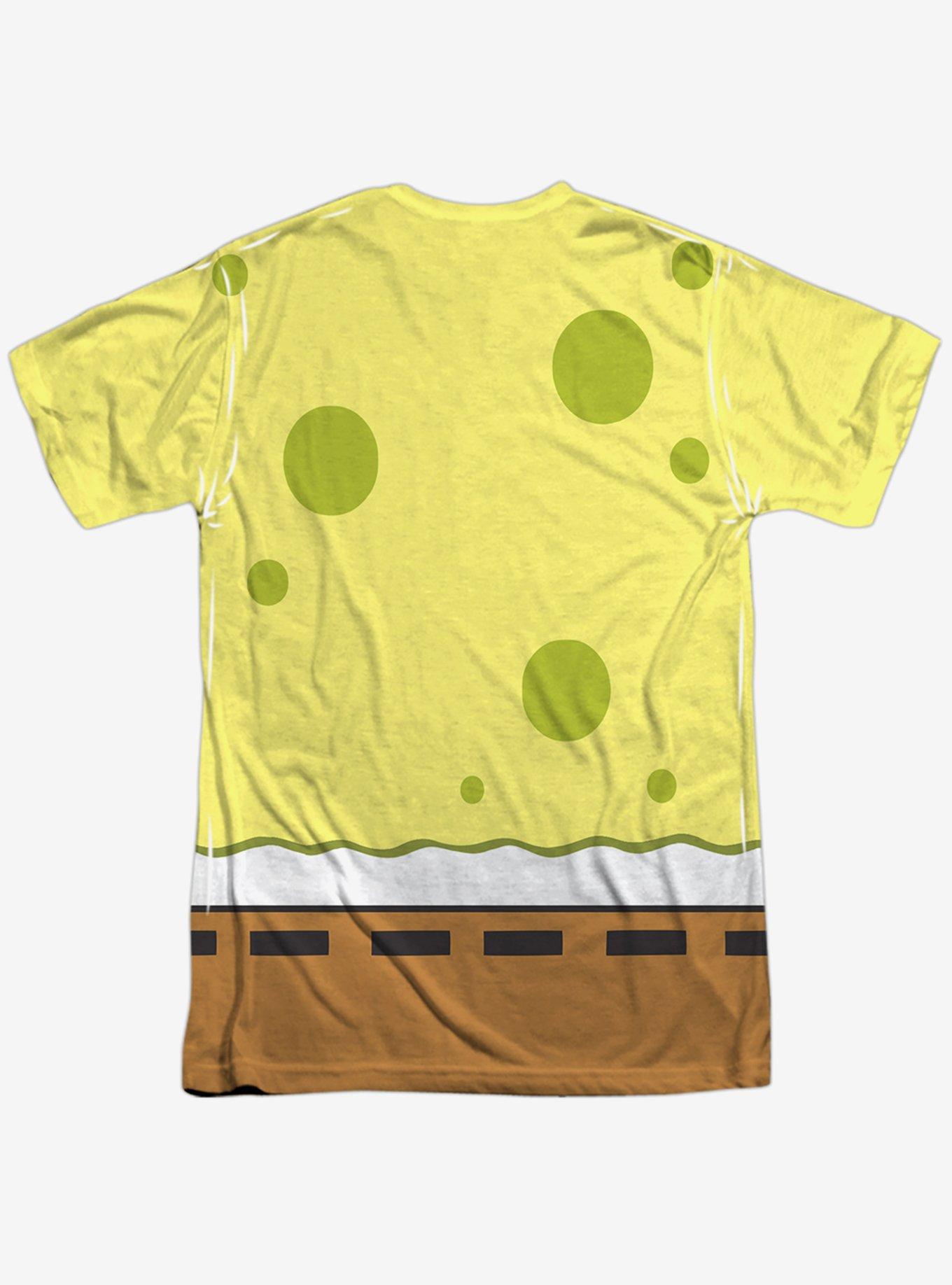 SpongeBob SquarePants Wink Face Sublimated T-Shirt, , hi-res