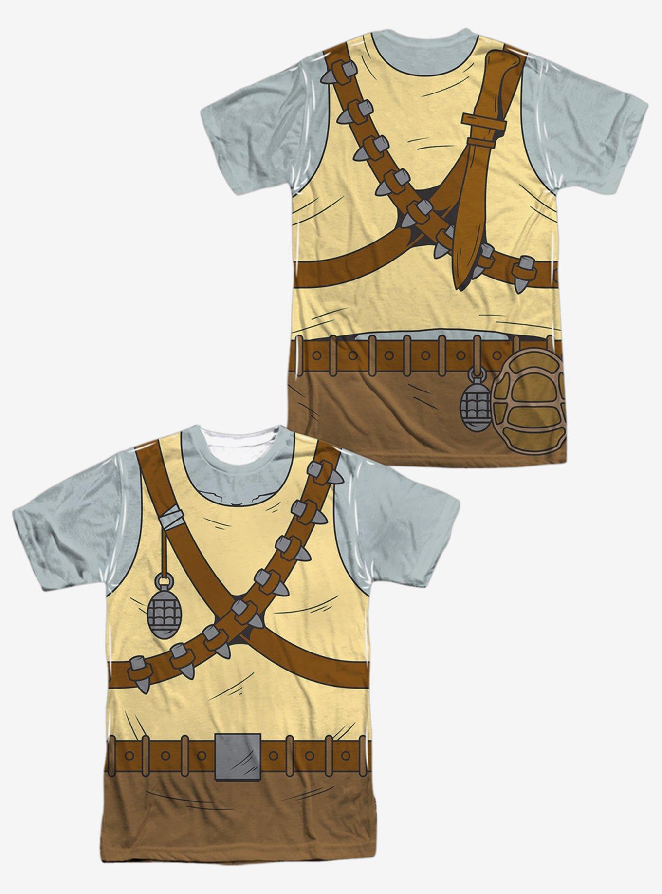 Teenage Mutant Ninja Turtles Rocksteady Costume Sublimated T-Shirt, MULTI, alternate