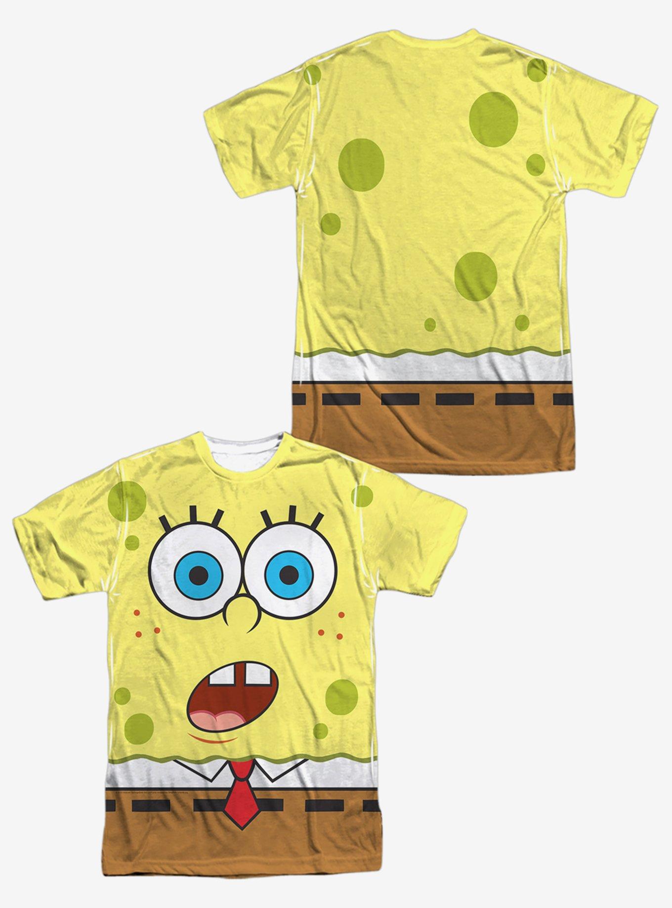 SpongeBob SquarePants Surprise Face Sublimated T-Shirt, MULTI, alternate