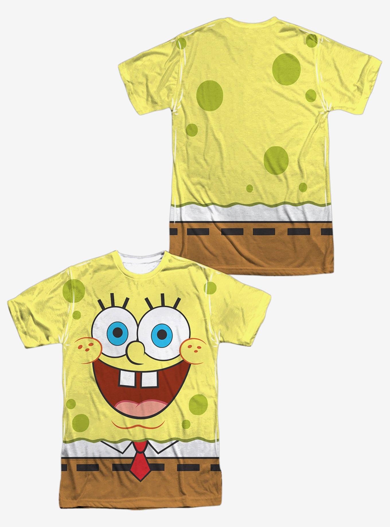 SpongeBob SquarePants Goofy Face Sublimated T-Shirt, MULTI, alternate