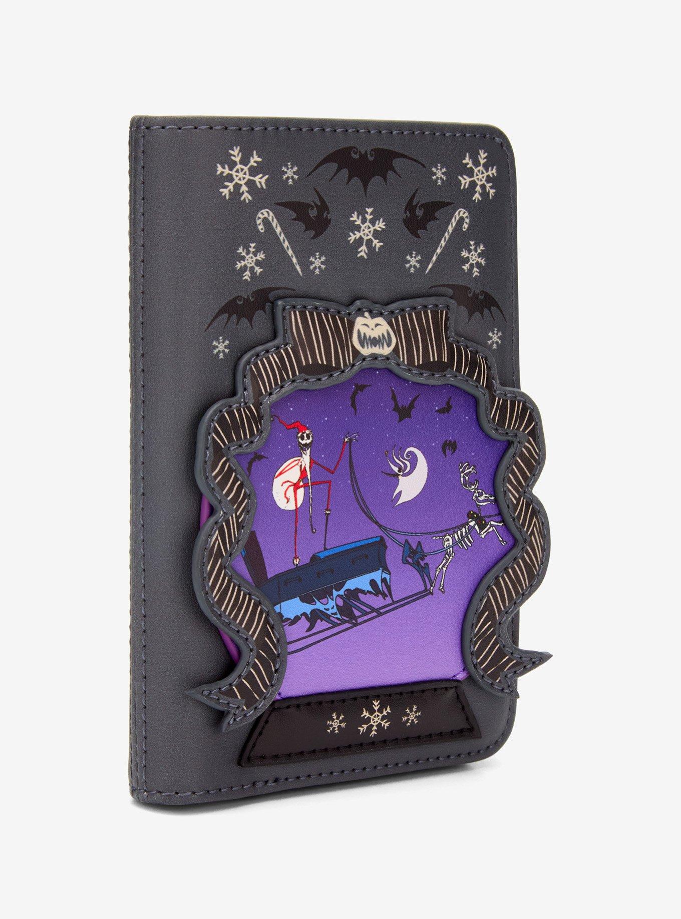 Loungefly Disney The Nightmare Before Christmas Sleigh Ride Glow-in-the-Dark Wallet - BoxLunch Exclusive, , alternate